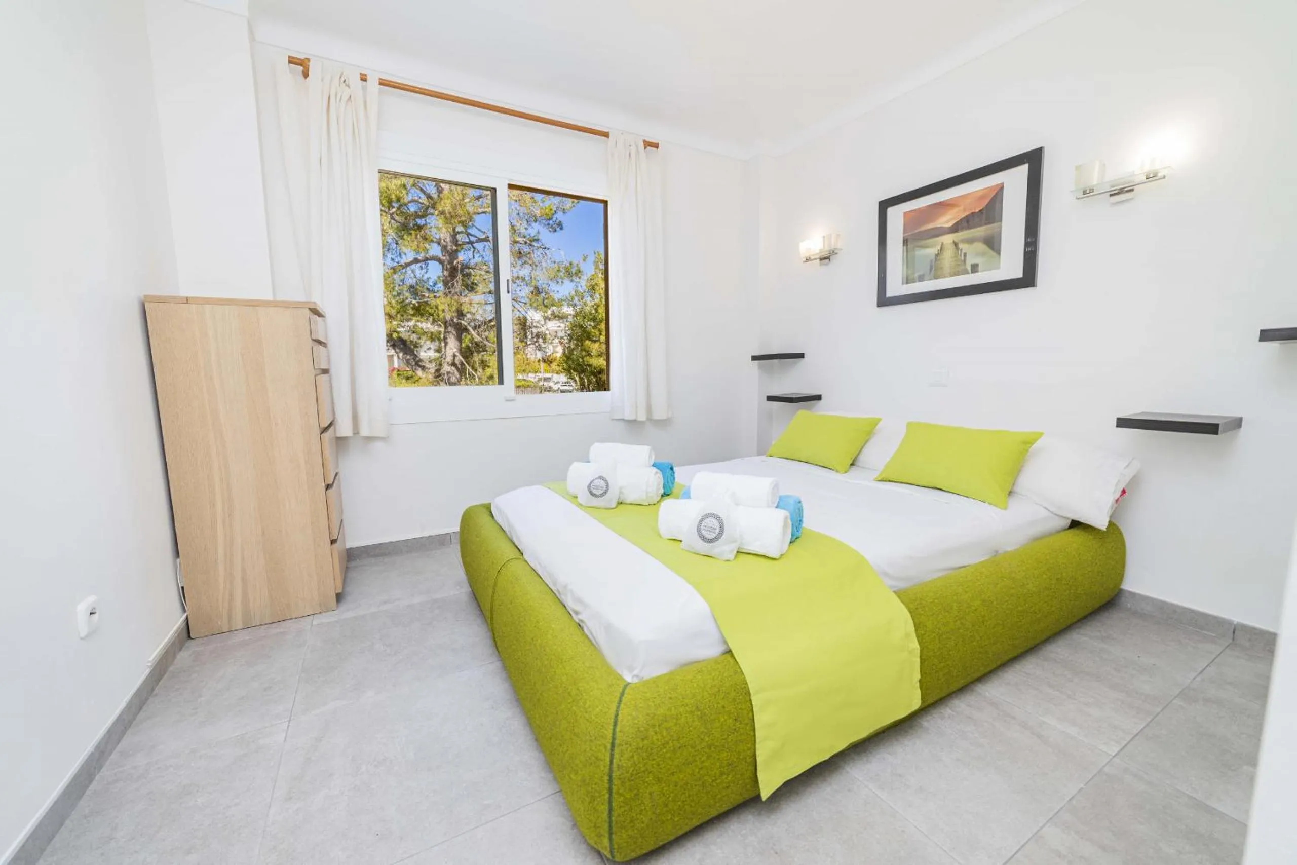 Bed in Apartamento Vista Brava