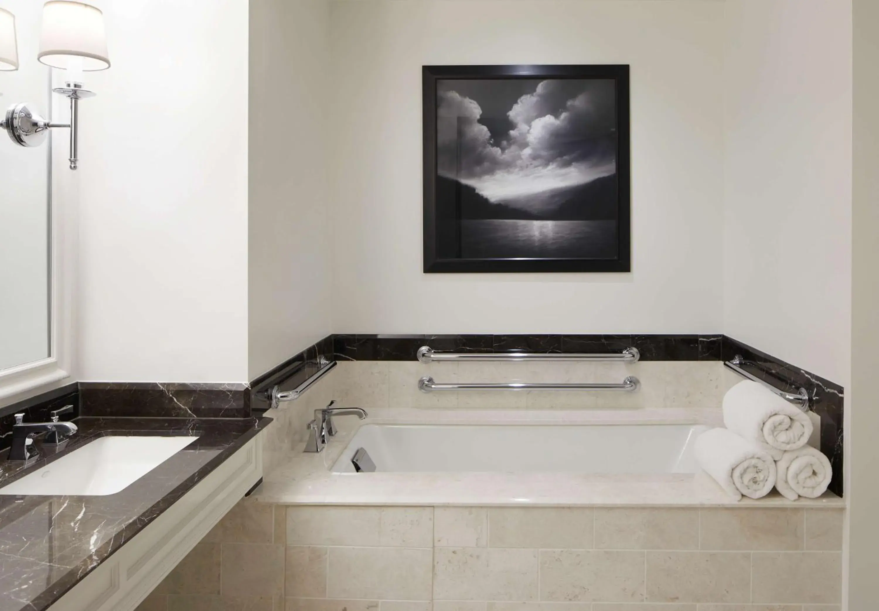 Bathroom in Waldorf Astoria Atlanta Buckhead Bathroom in Waldorf Astoria Atlanta Buckhead