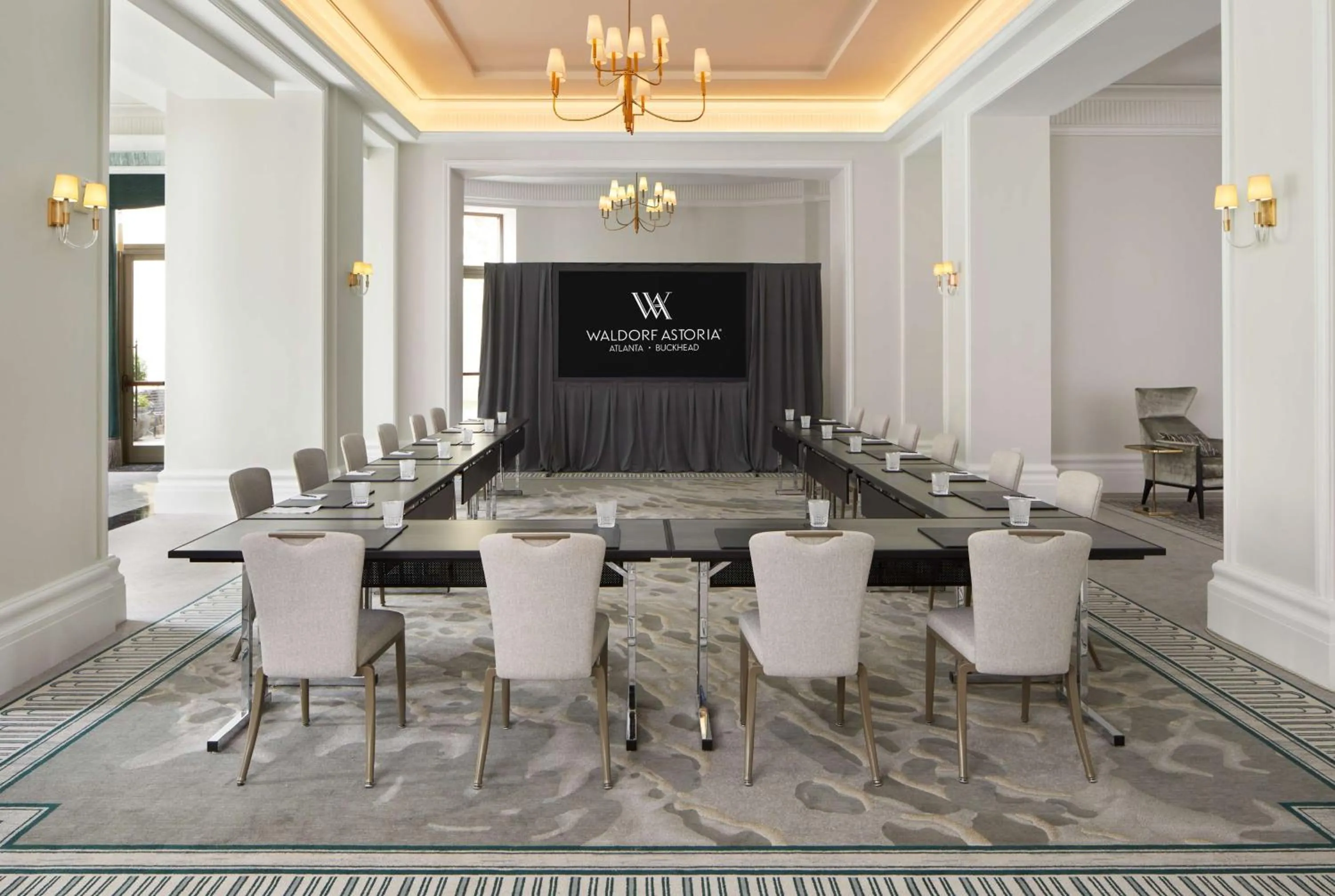 Meeting/conference room in Waldorf Astoria Atlanta Buckhead
