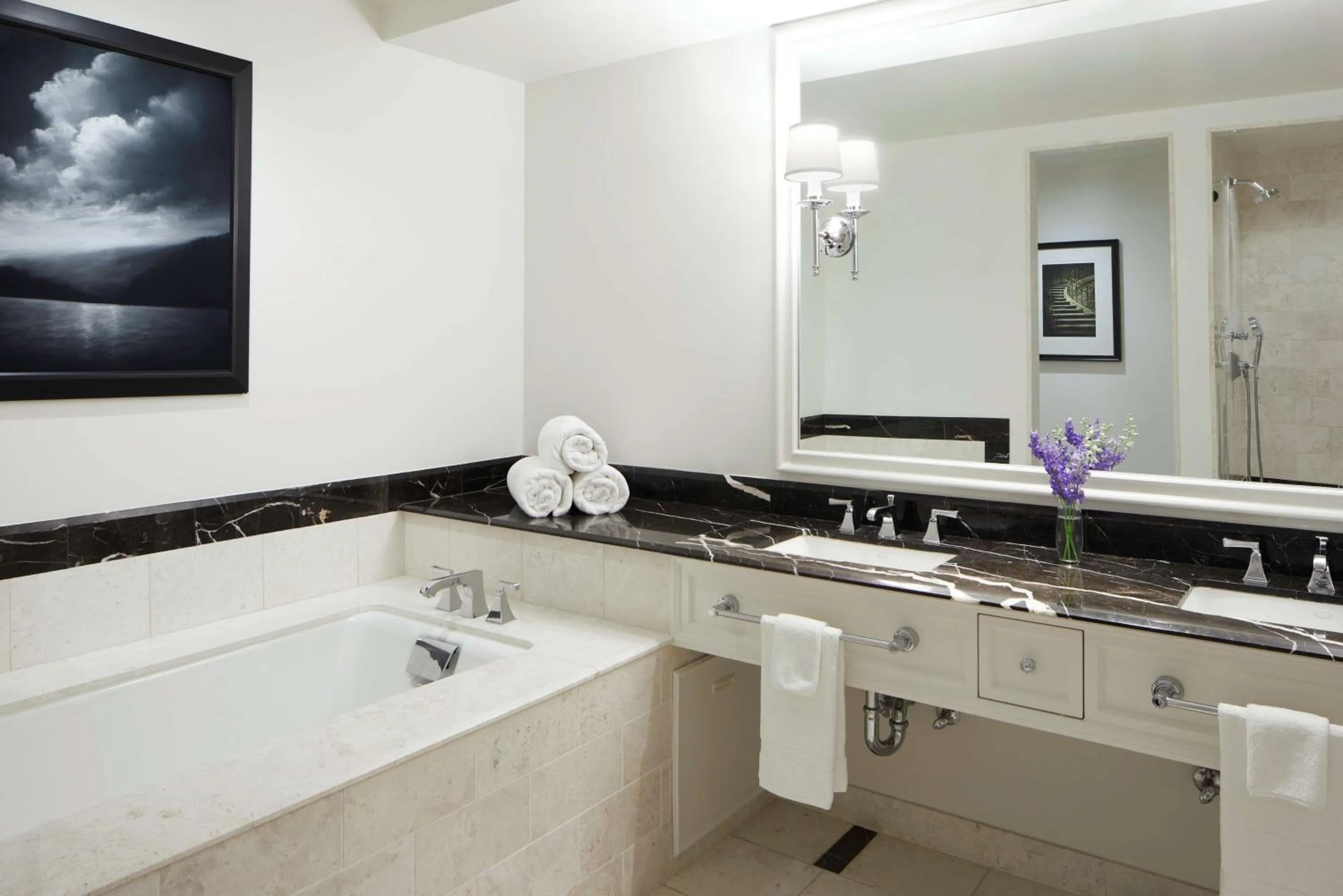 Bathroom in Waldorf Astoria Atlanta Buckhead