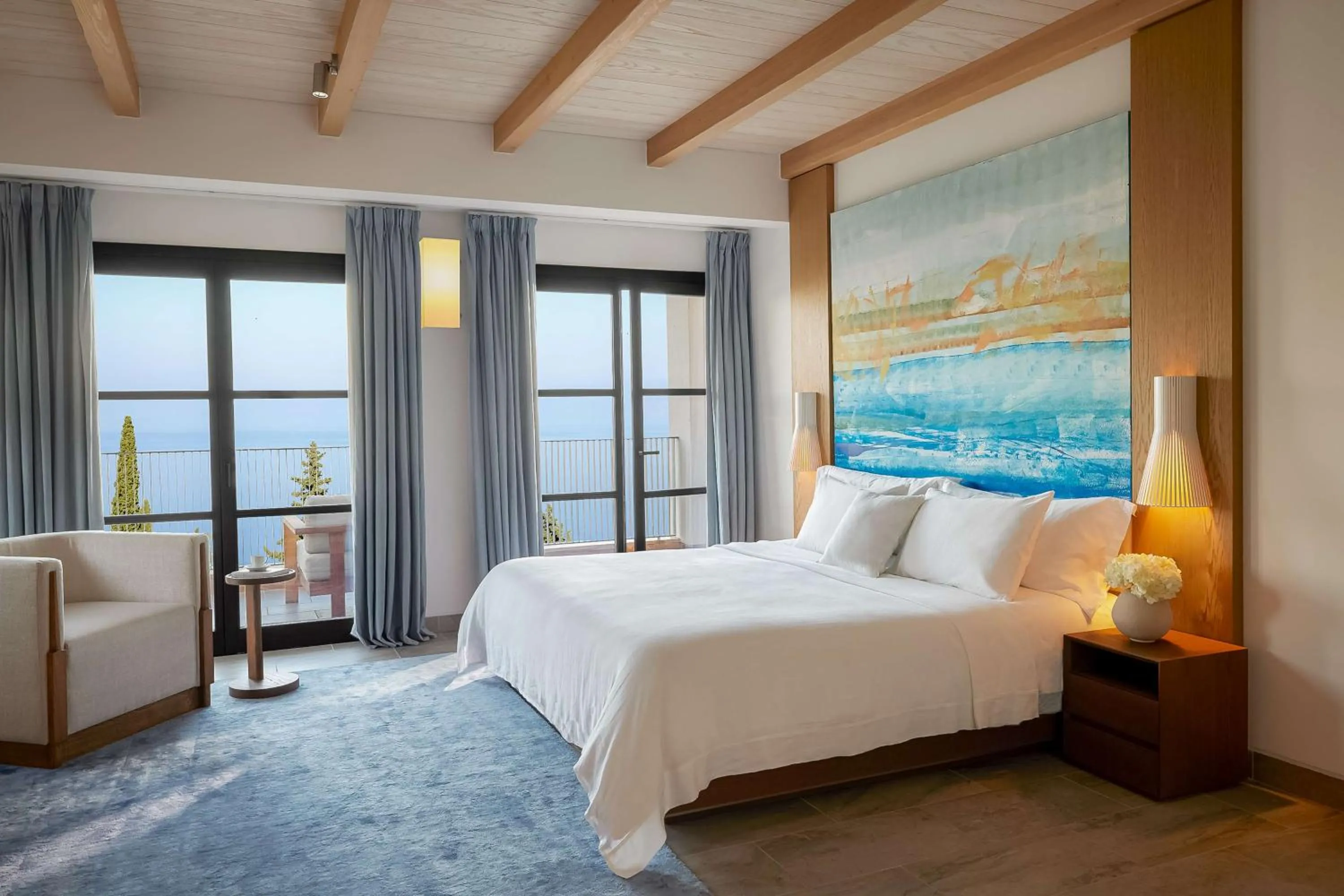 Bedroom, Bed in Angsana Corfu Resort & Spa