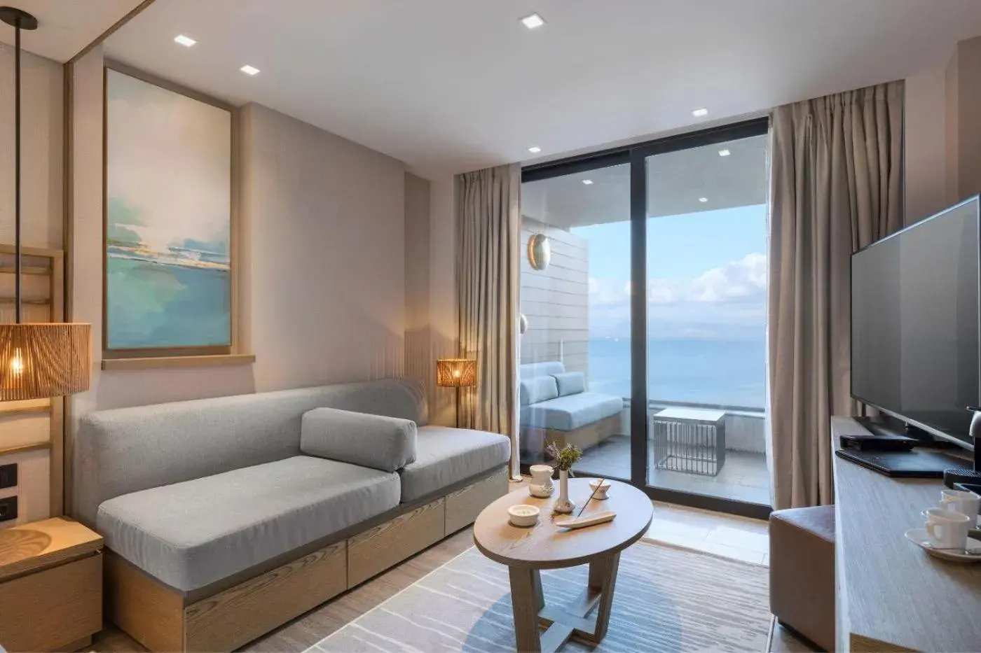 Living room in Angsana Corfu Resort & Spa Living room in Angsana Corfu Resort & Spa