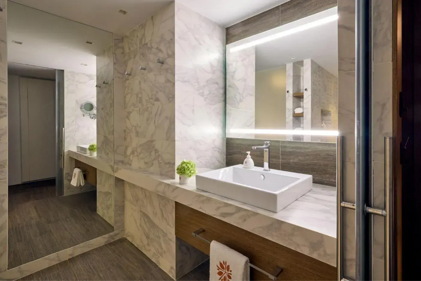 Bathroom in Angsana Corfu Resort & Spa Bathroom in Angsana Corfu Resort & Spa