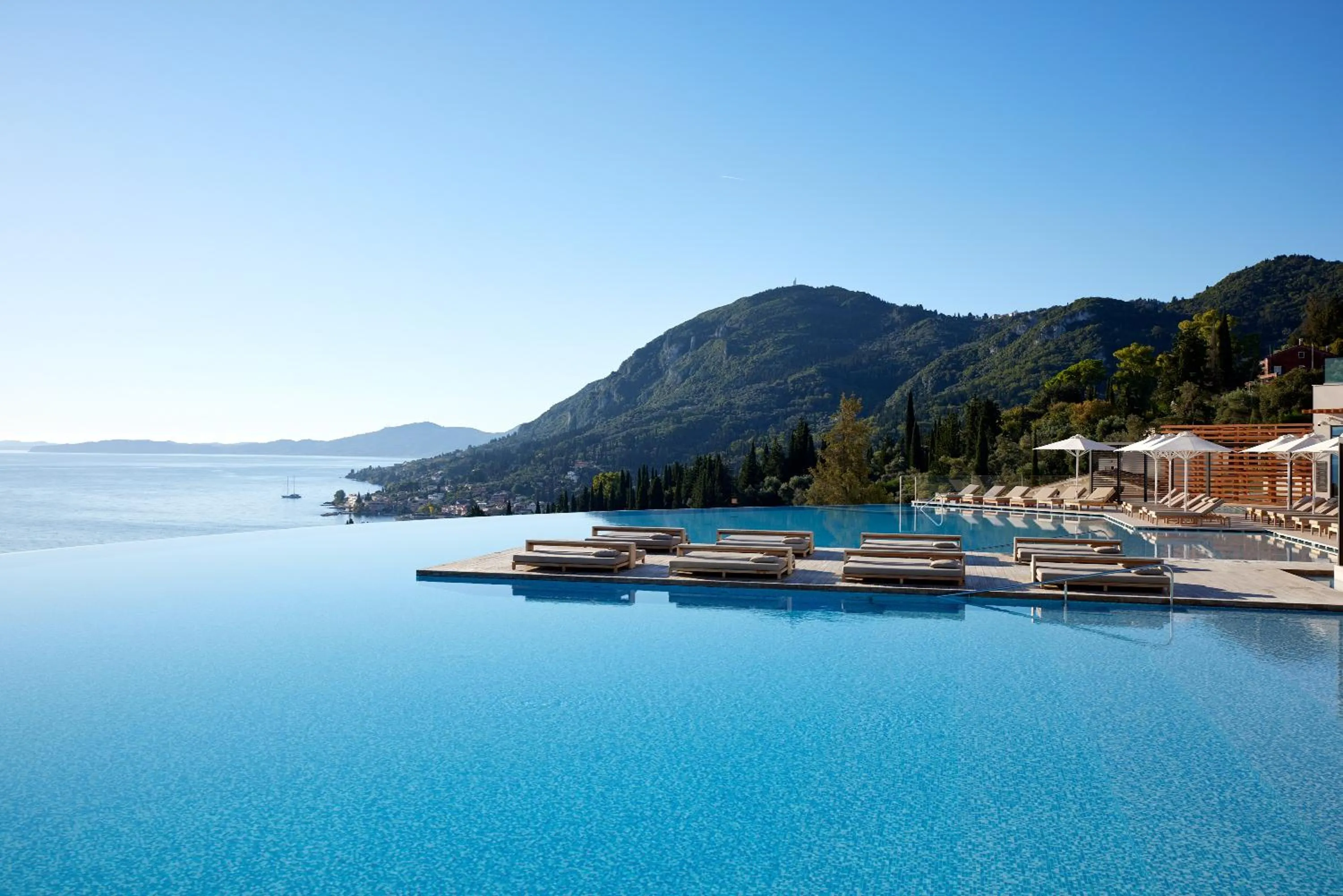 Swimming pool in Angsana Corfu Resort & Spa