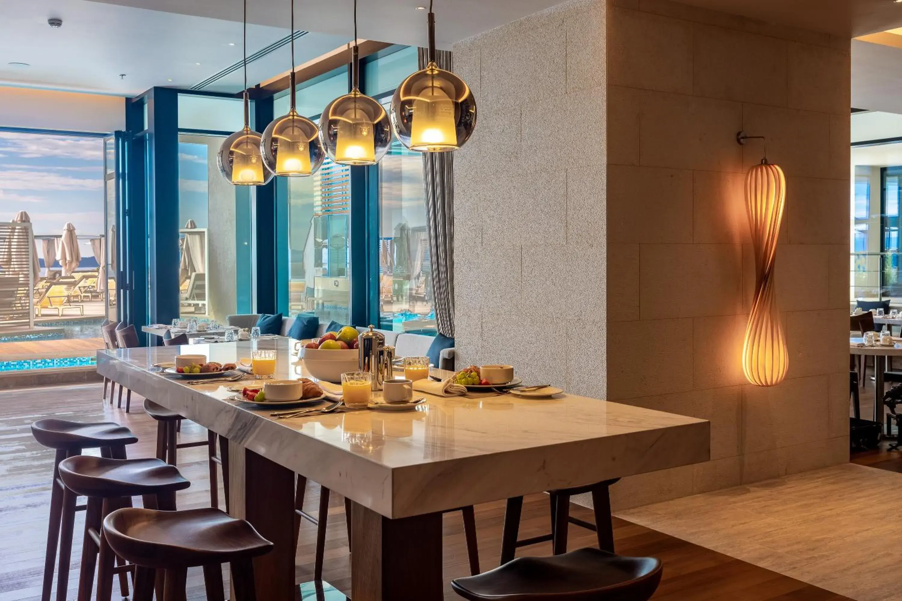 Breakfast in Angsana Corfu Resort & Spa Breakfast in Angsana Corfu Resort & Spa