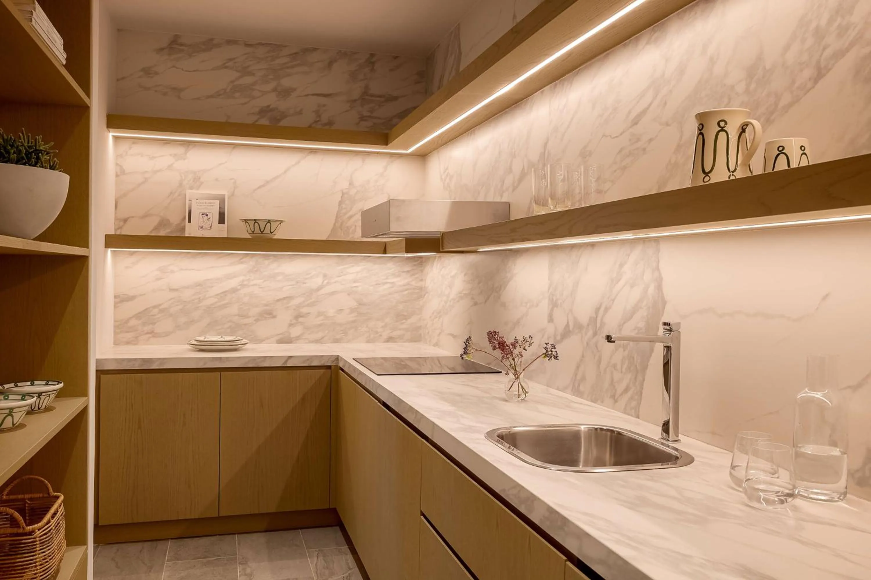 Kitchen or kitchenette in Angsana Corfu Resort & Spa