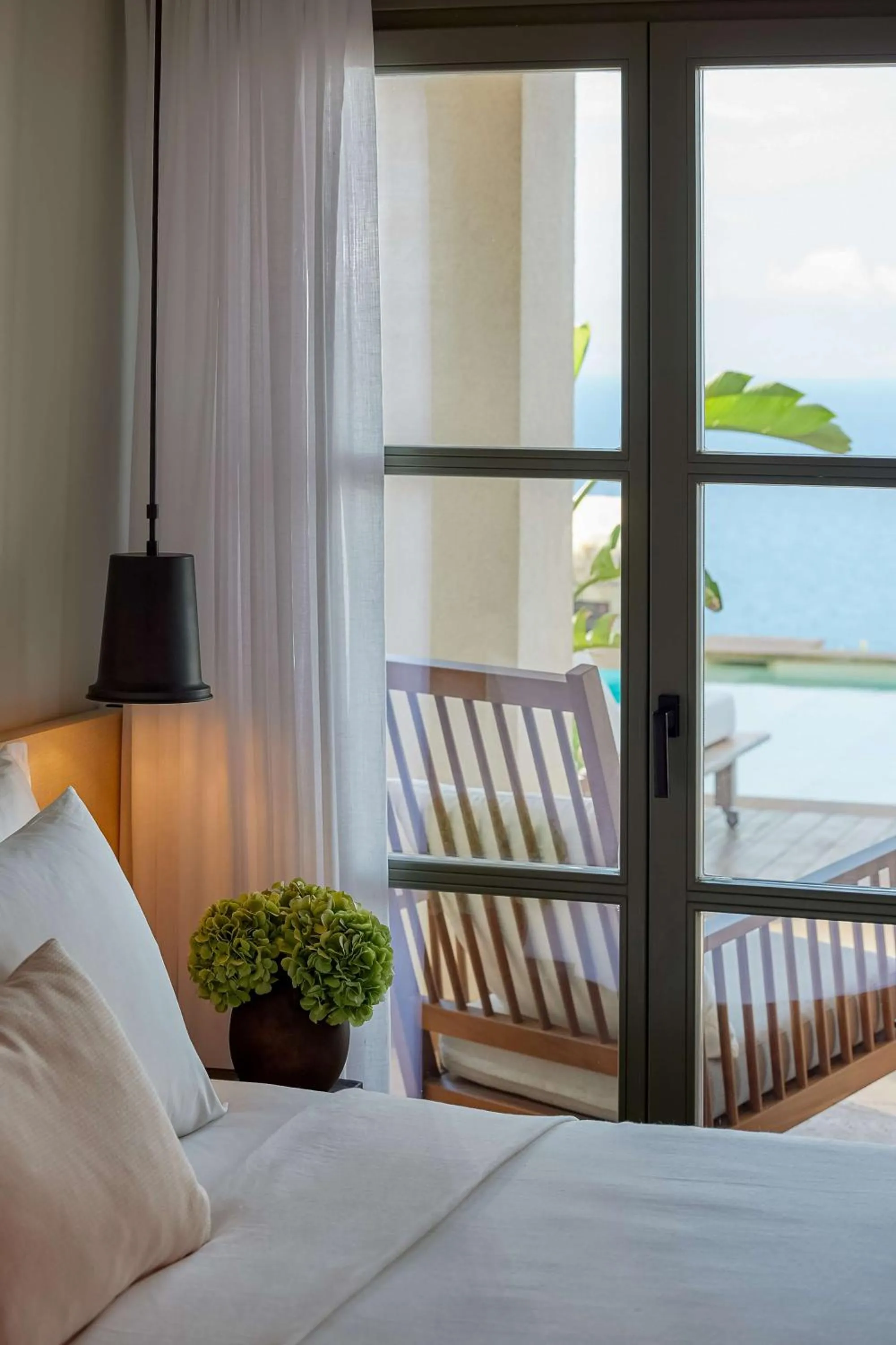 View (from property/room), Bed in Angsana Corfu Resort & Spa