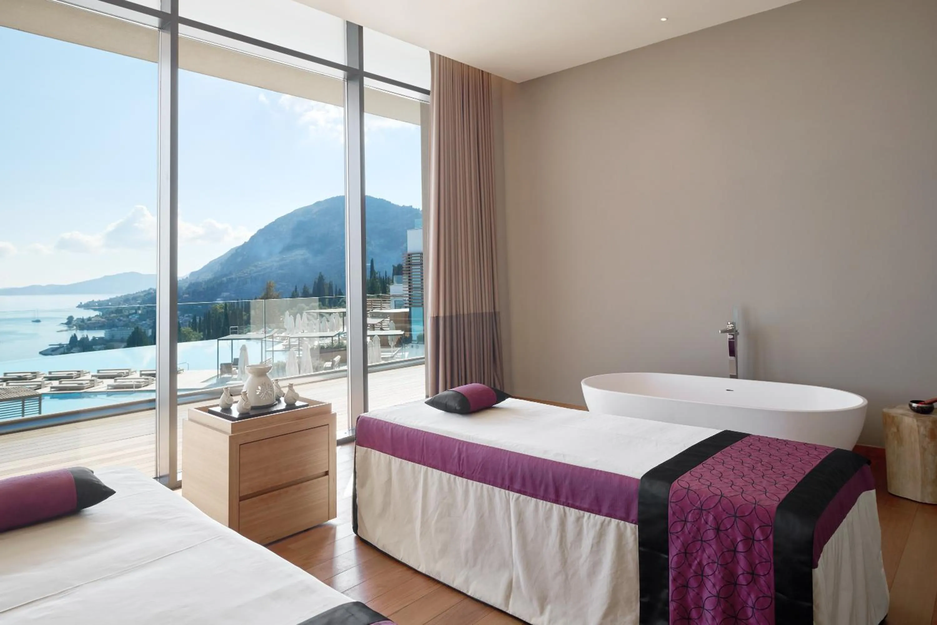 Spa and wellness centre/facilities, Bed in Angsana Corfu Resort & Spa