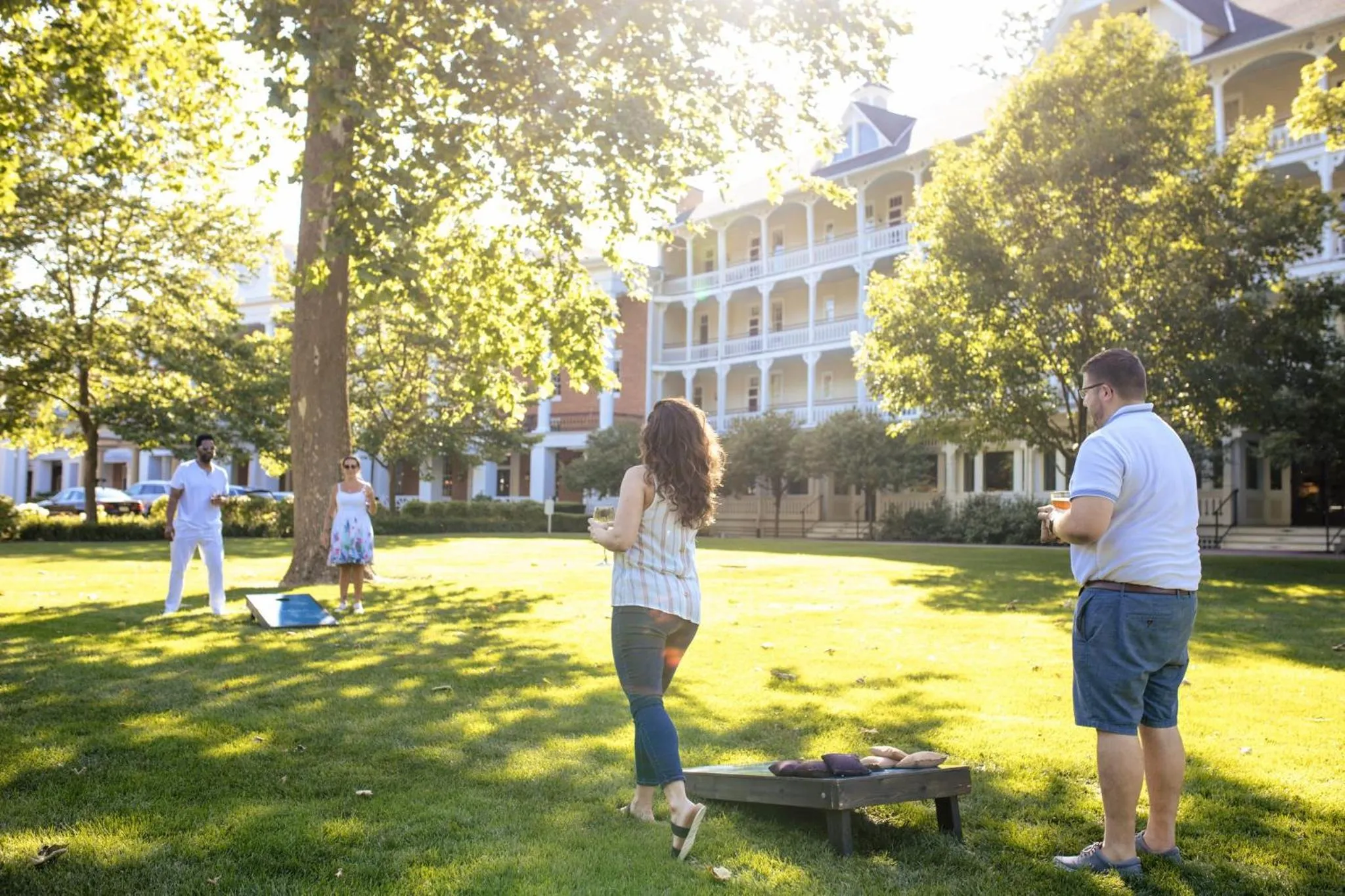 Property building in Omni Bedford Springs Resort & Spa