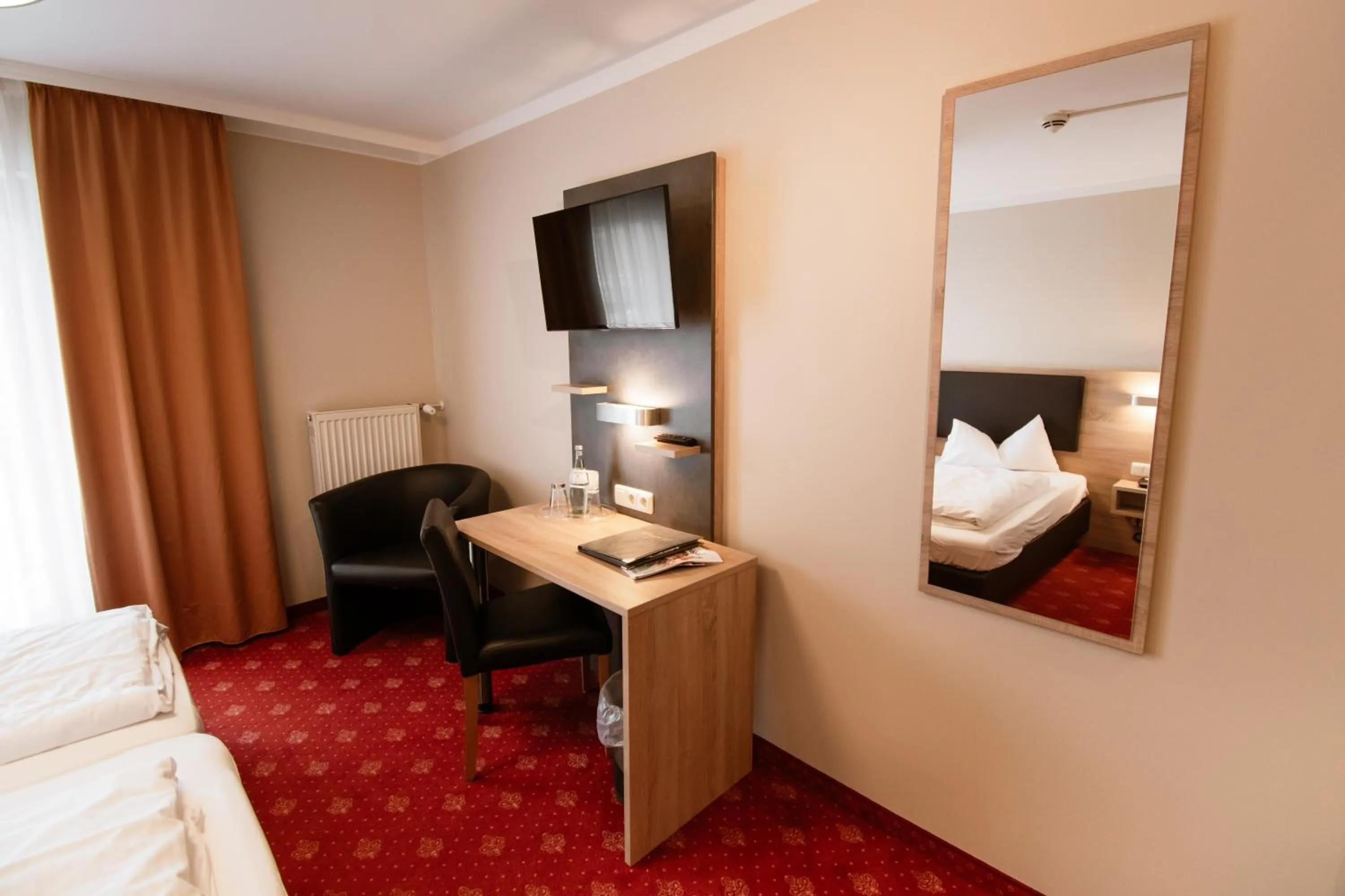 furniture, Bed in Hotel Pockinger Hof