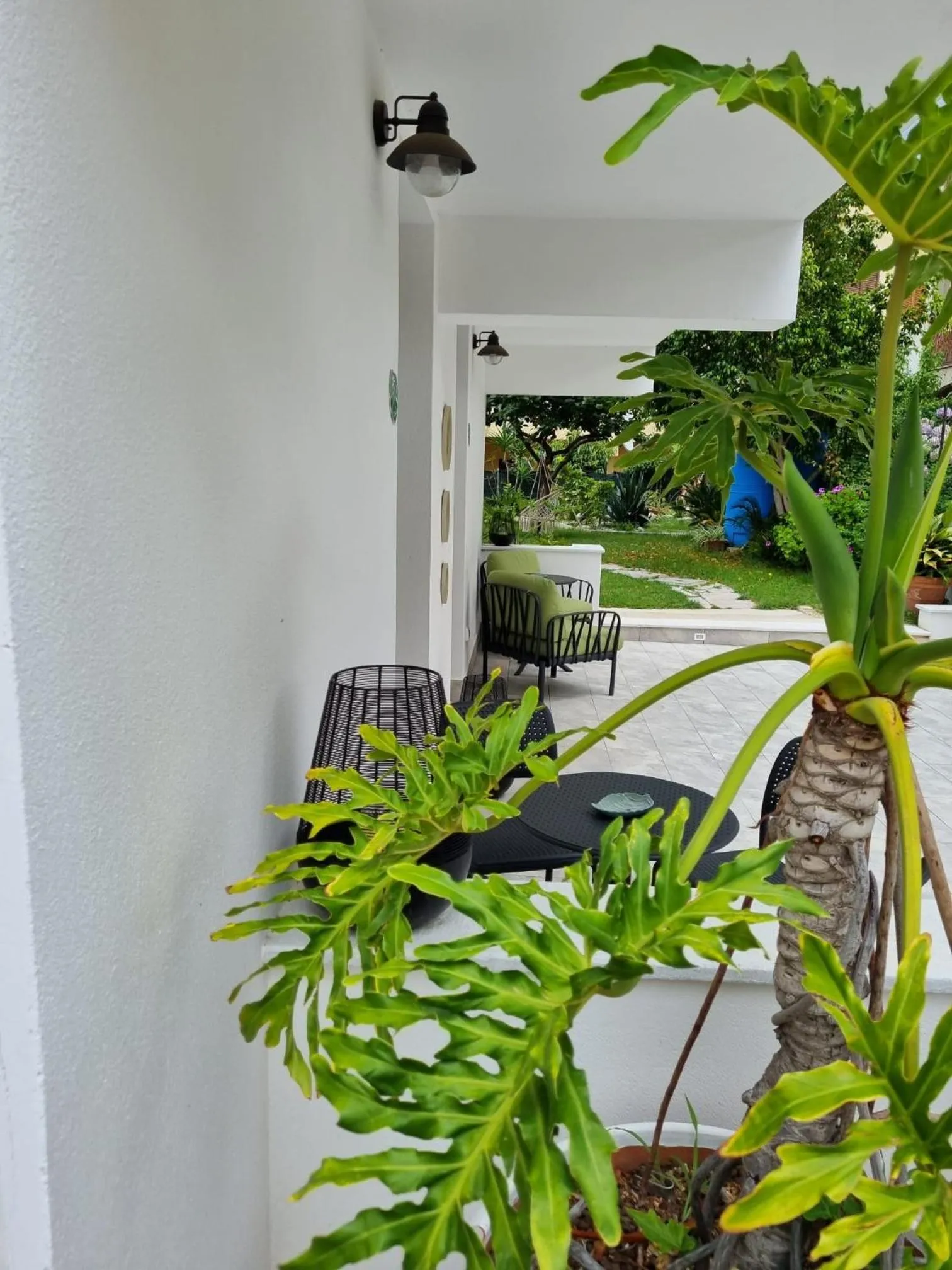 Patio in B&B Kamalei Tropea