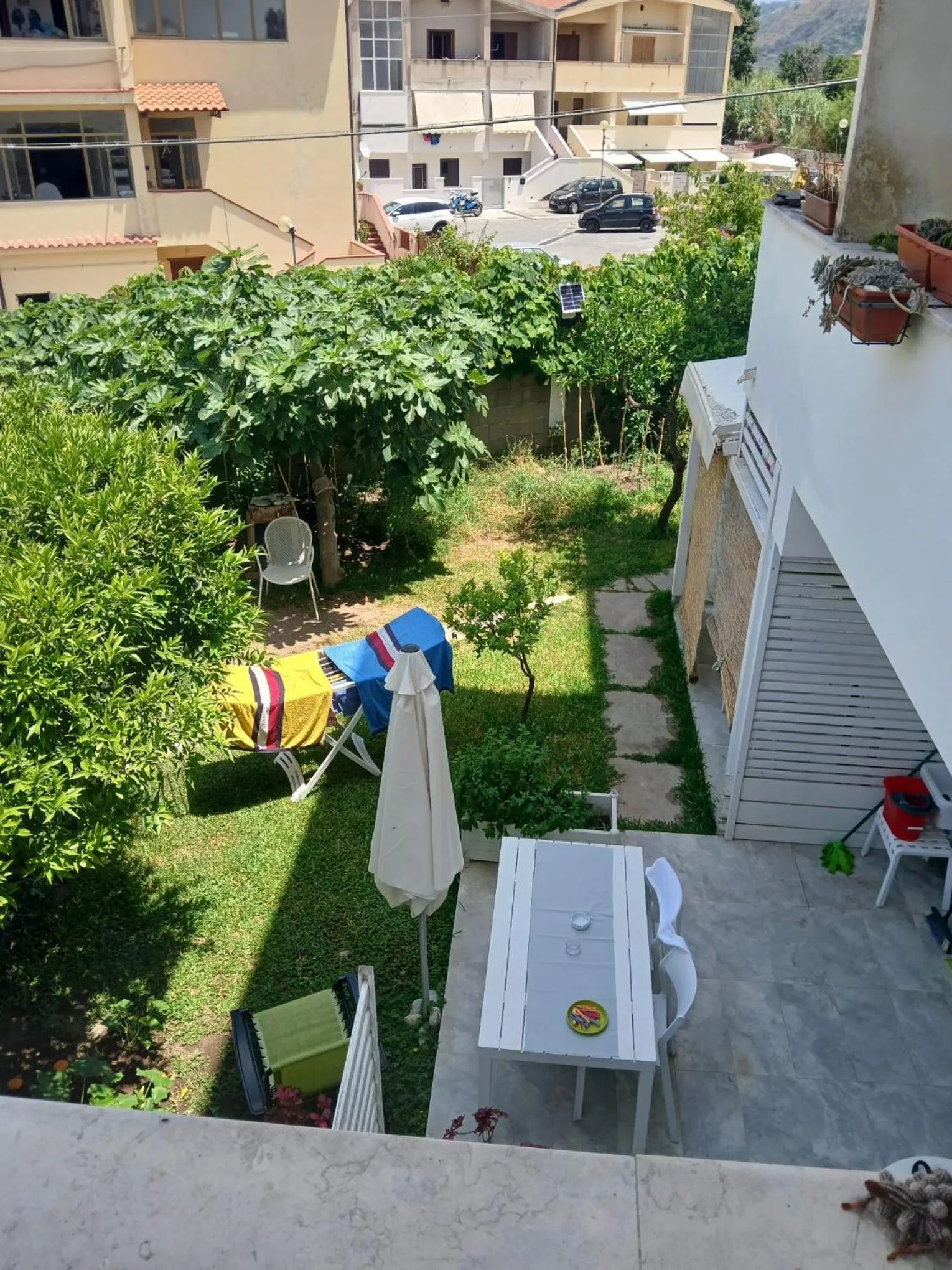 Patio in B&B Kamalei Tropea
