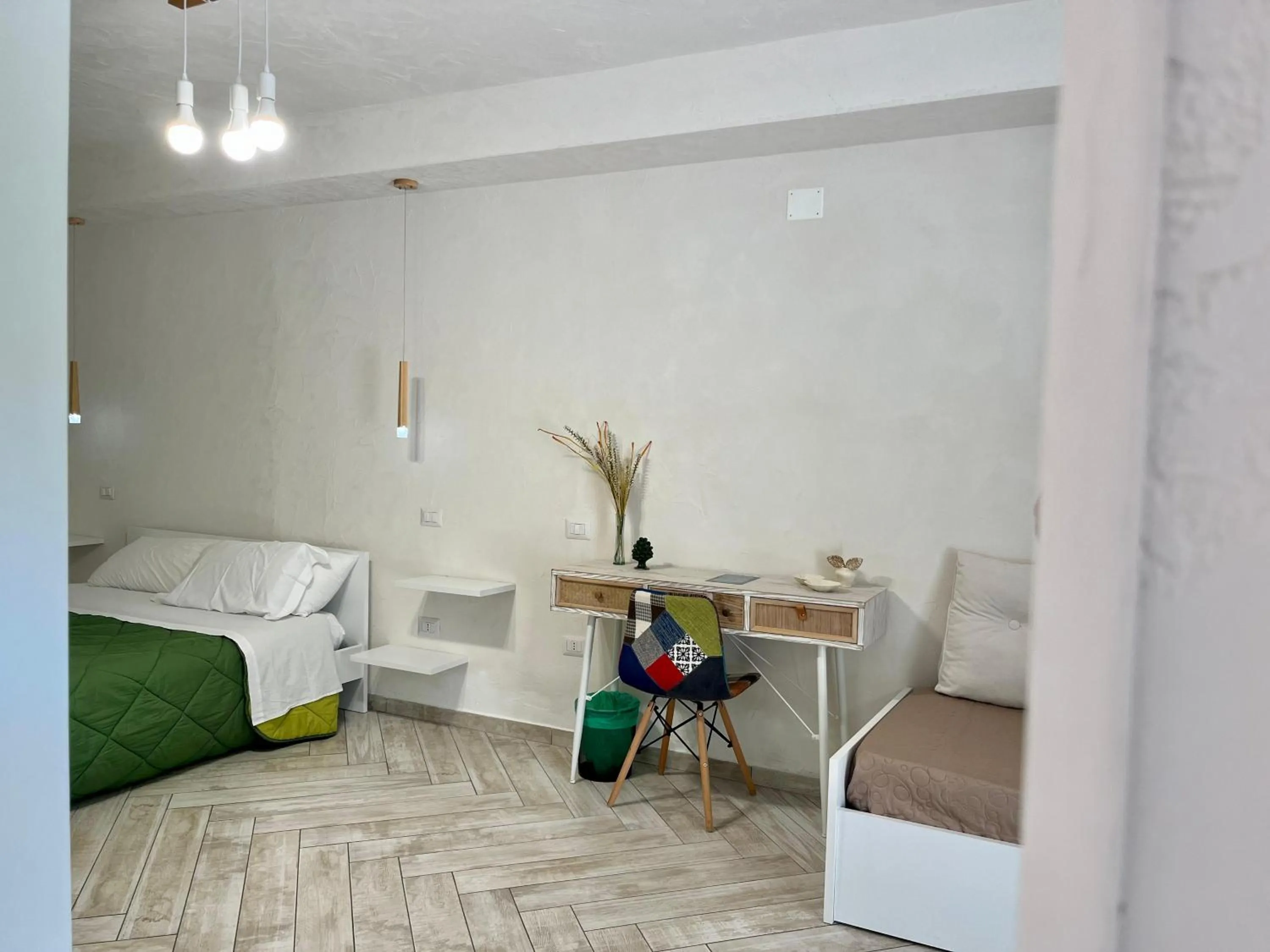 Bed in B&B Kamalei Tropea