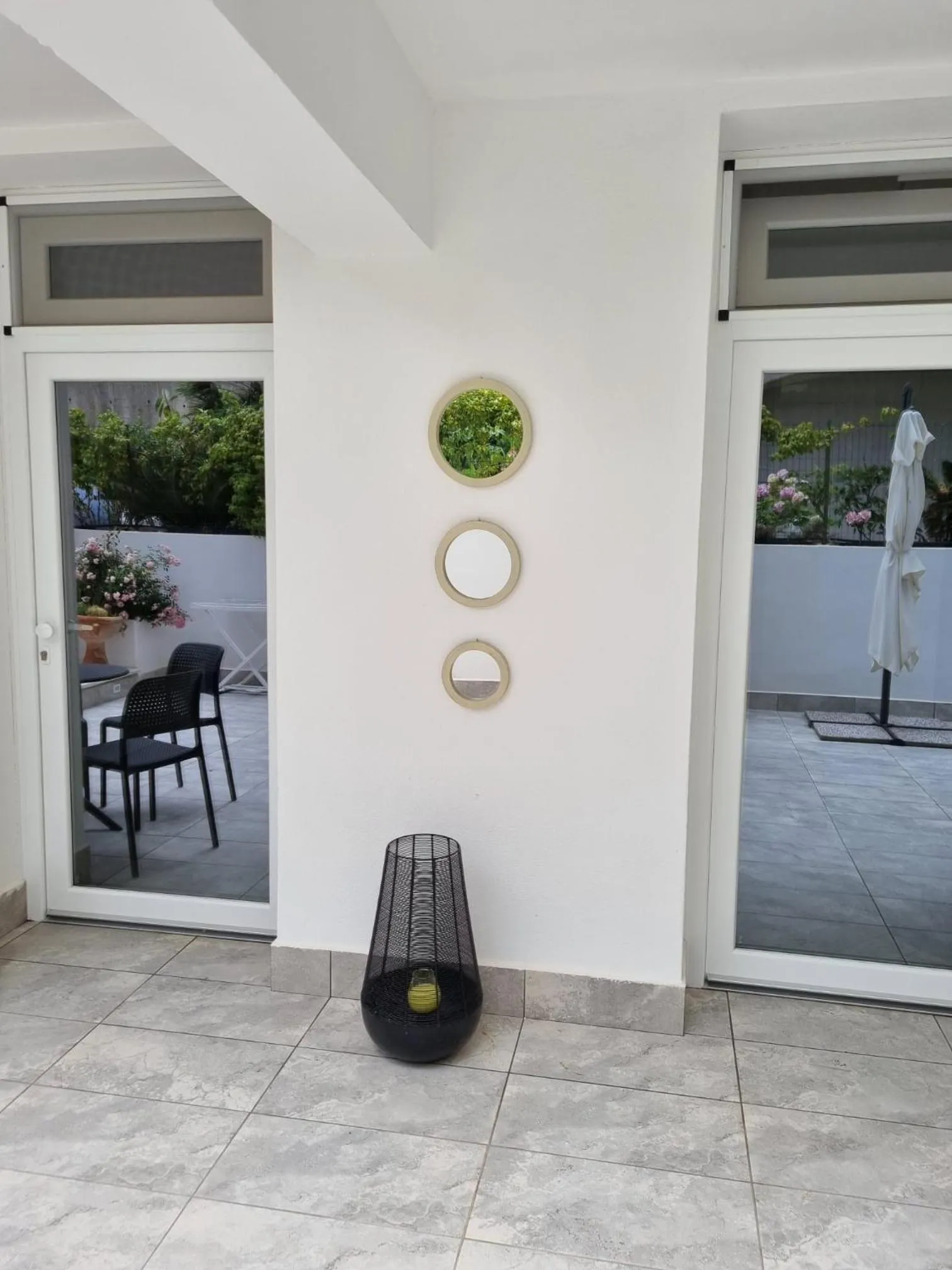 Patio in B&B Kamalei Tropea