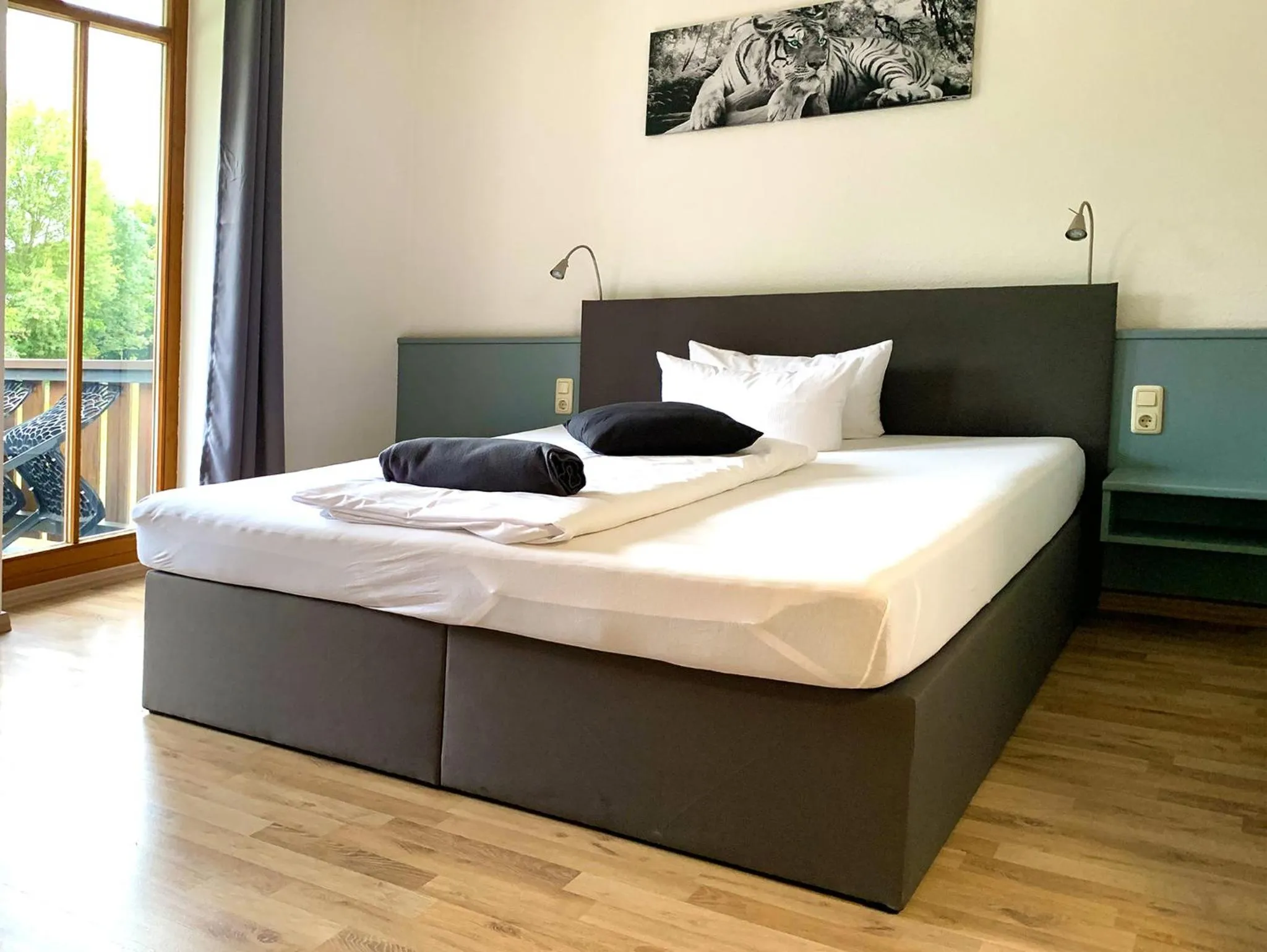 Photo of the whole room, Bed in Parkhotel Cham