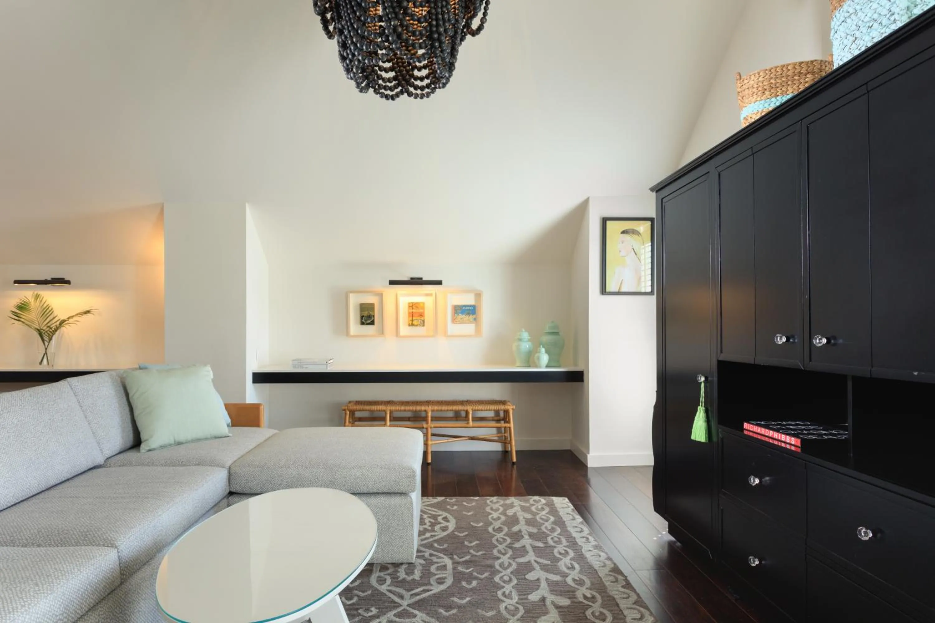 Seating area in Winslow's Bungalows - Key West Historic Inns