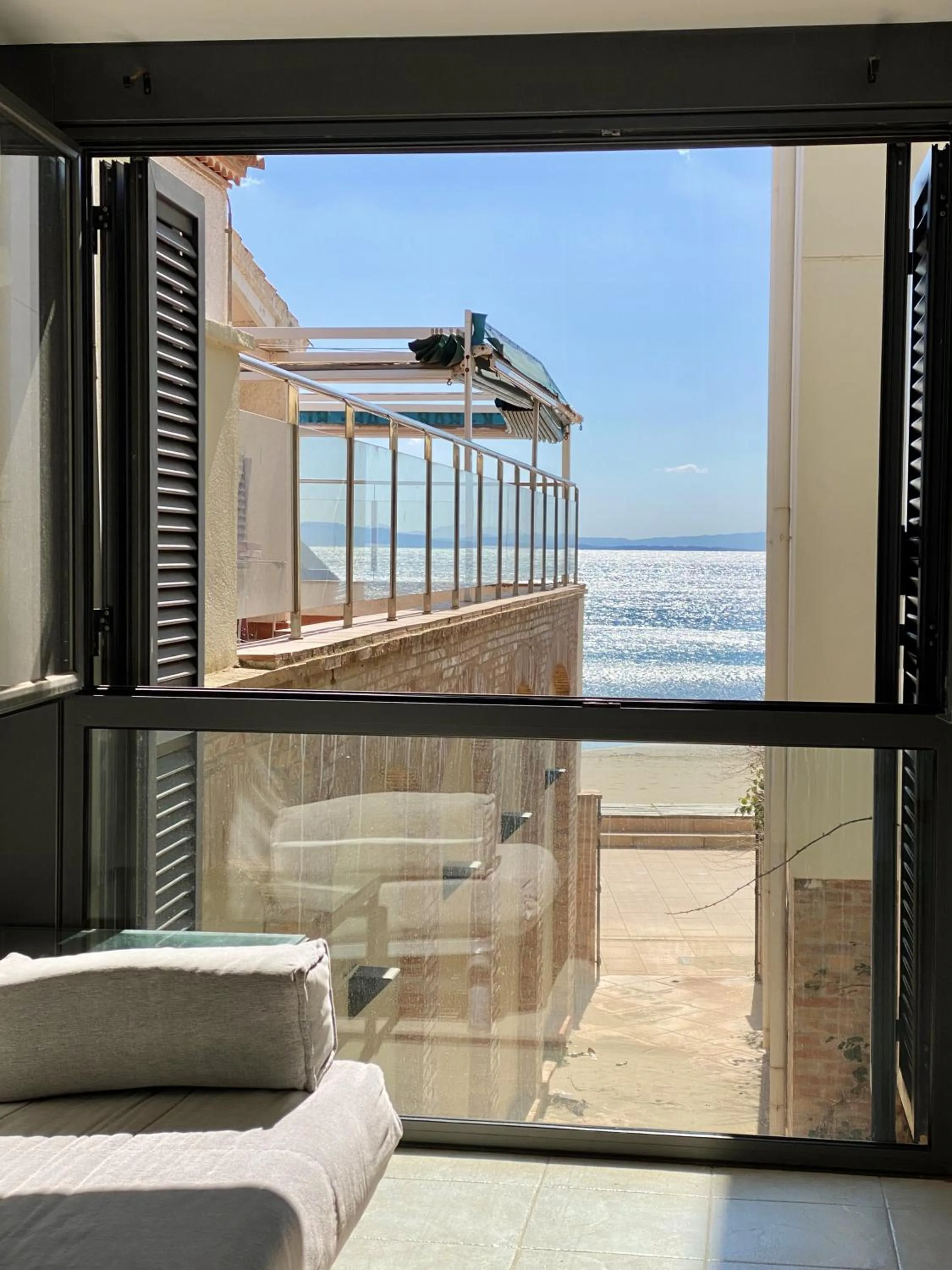 Sea view, Bed in Apartamentos Stella Maris