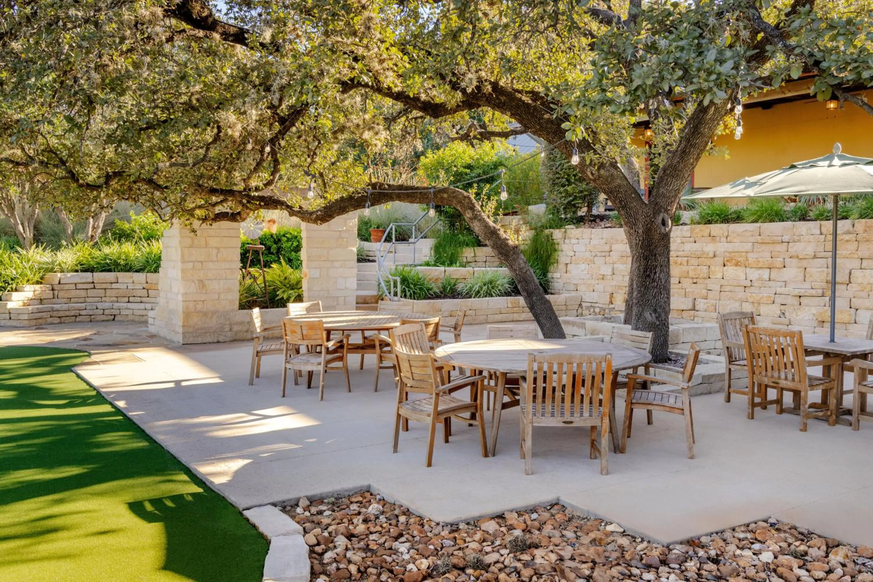 Patio in Hyatt Vacation Club at Wild Oak Ranch
