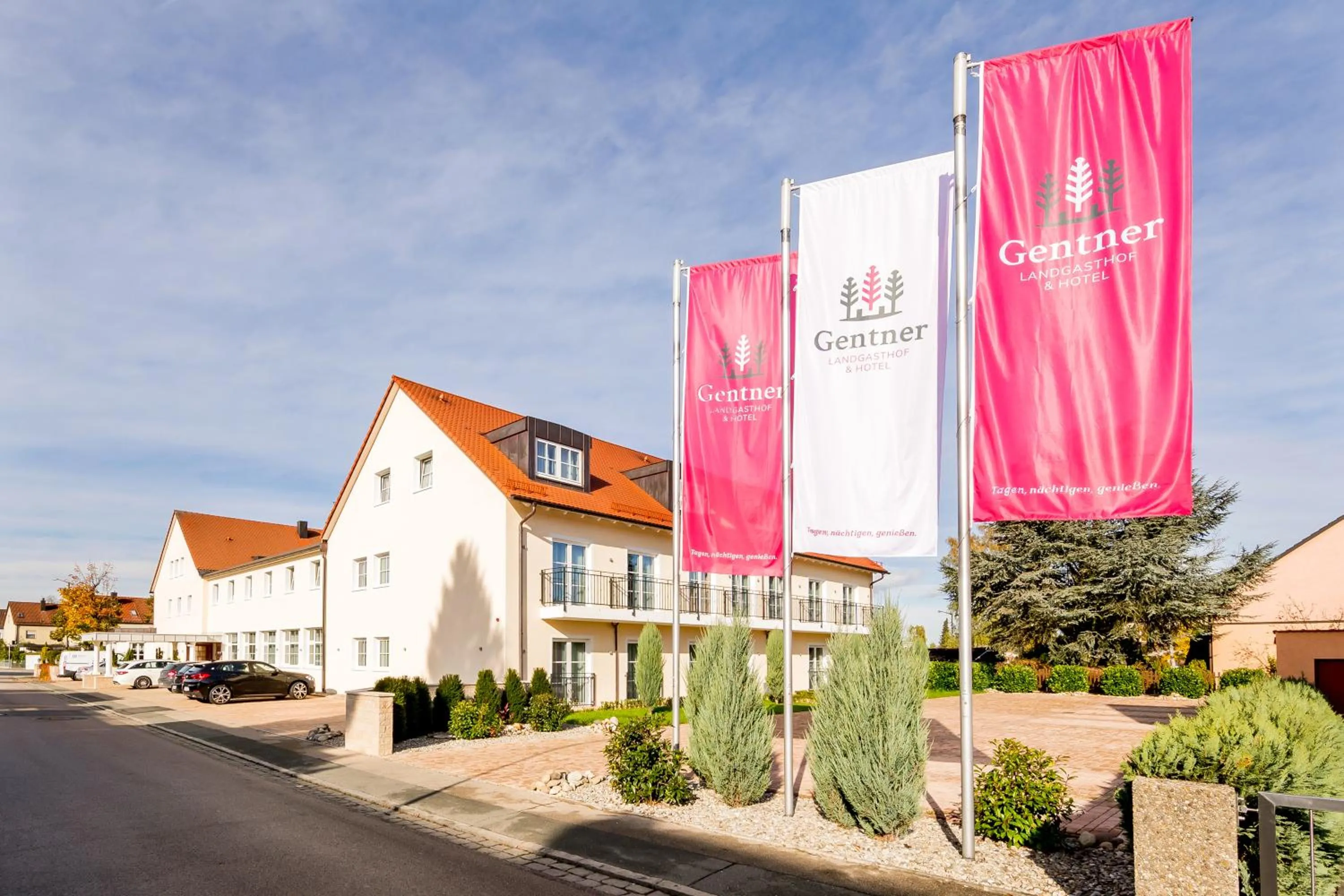 Property building in Landgasthof Hotel Gentner