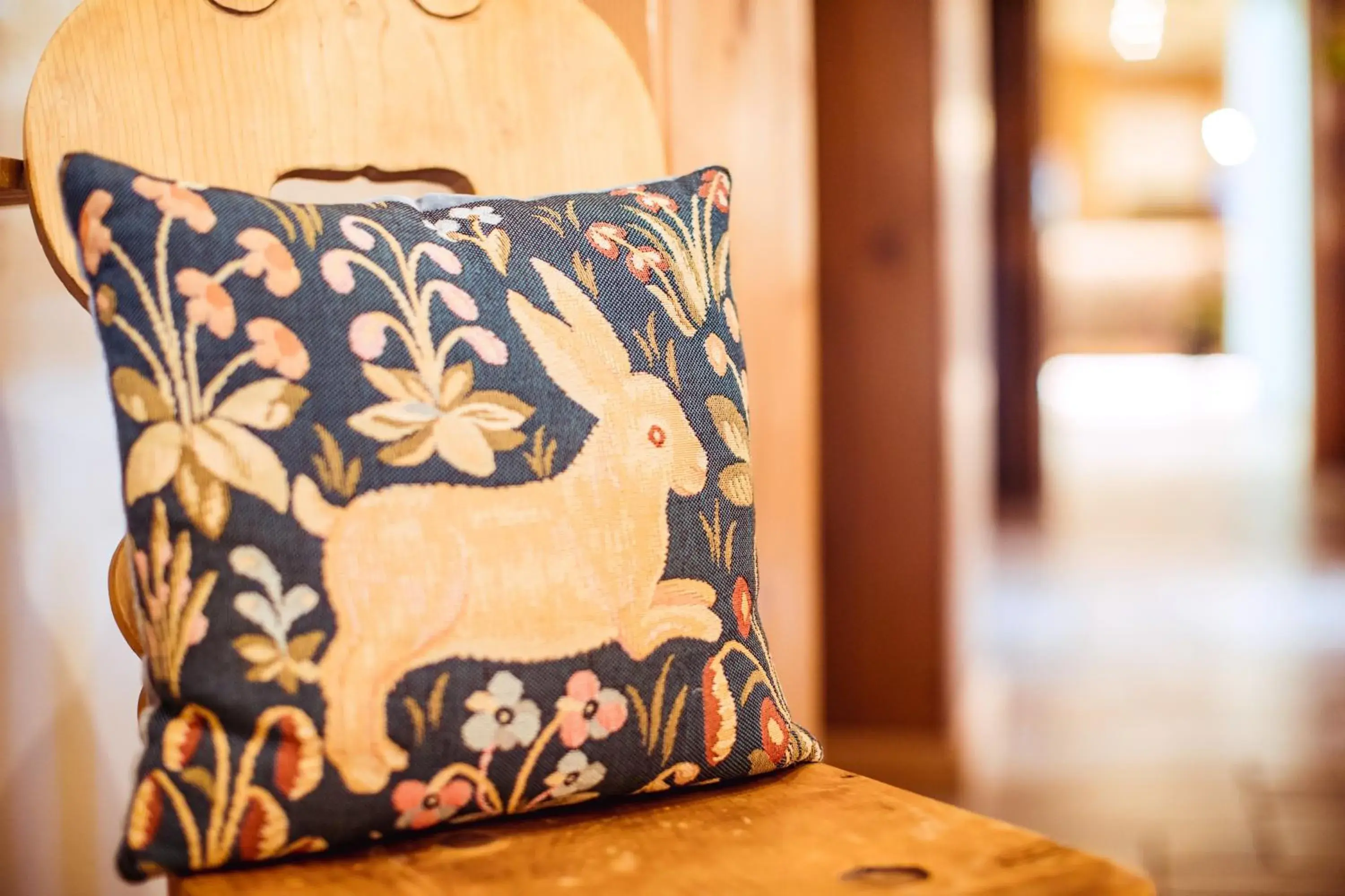 Decorative detail, Bed in Landgasthof Hotel Gentner Decorative detail, Bed in Landgasthof Hotel Gentner