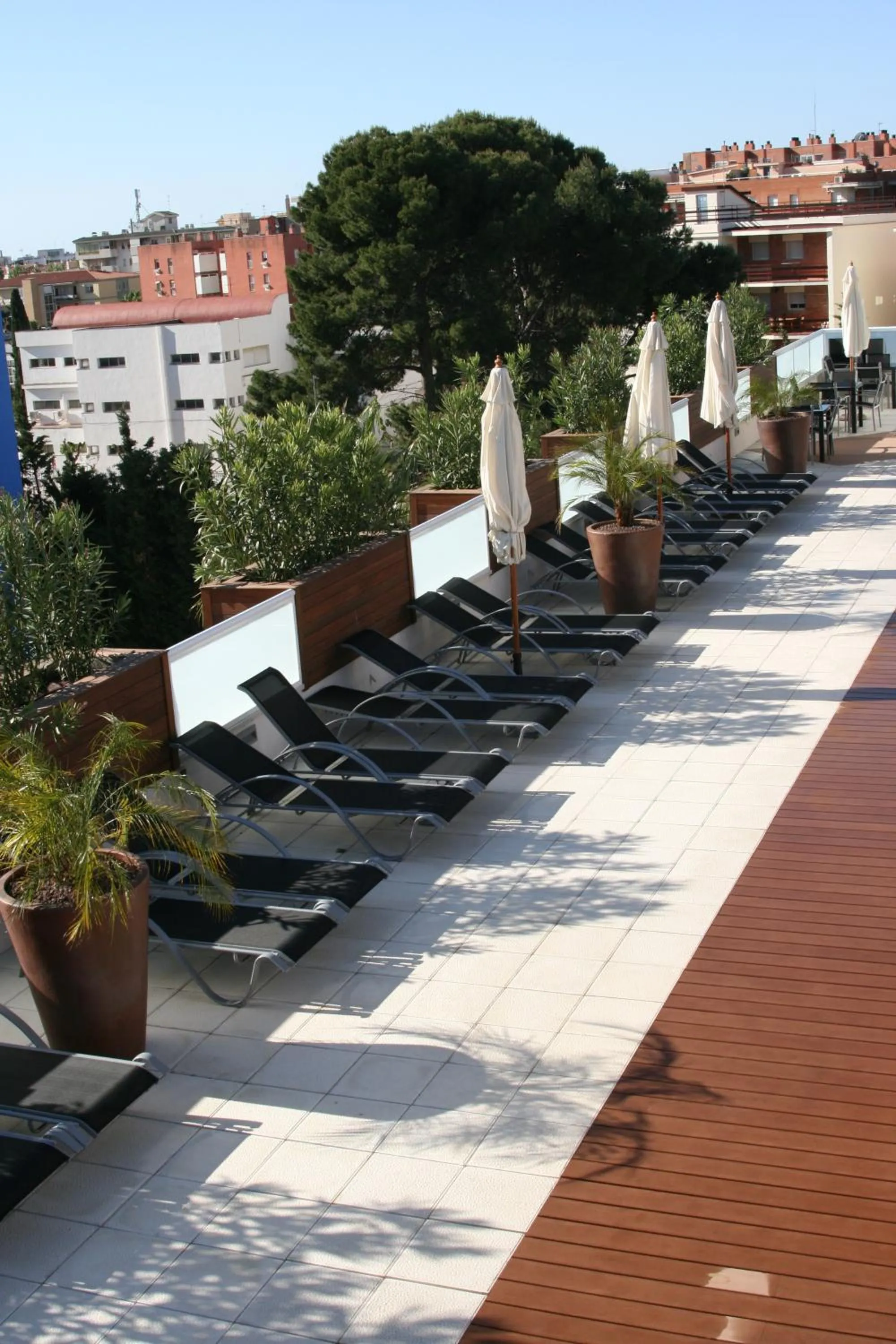 Solarium in Hotel Villamarina Club