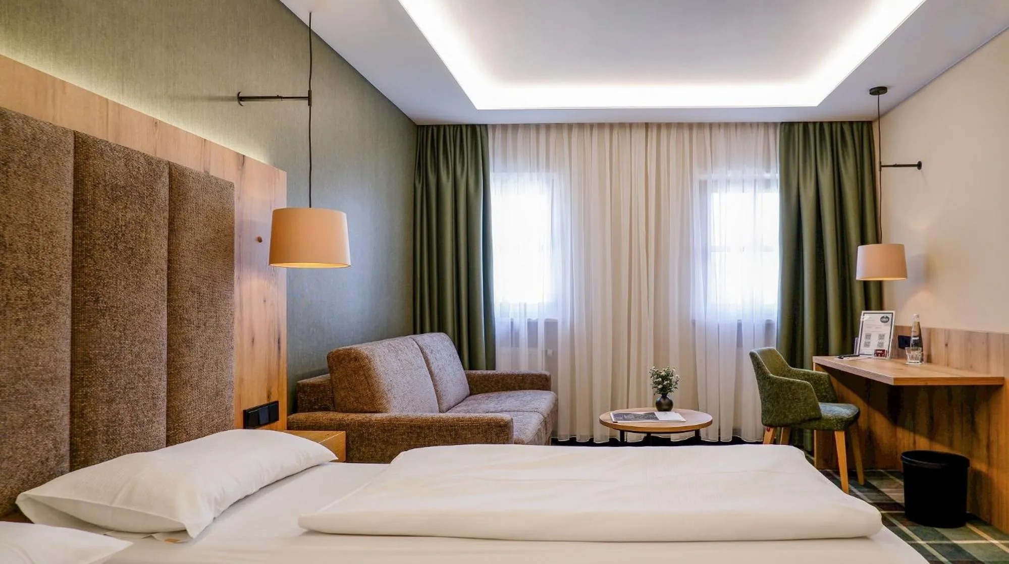 Photo of the whole room, Bed in Hotel Restaurant Erber