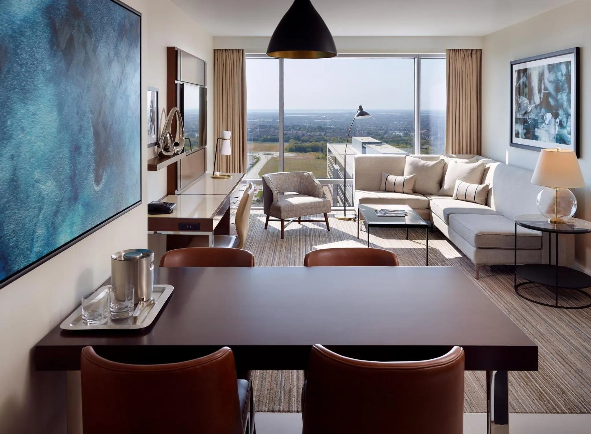 Photo of the whole room in Omni Frisco at The Star