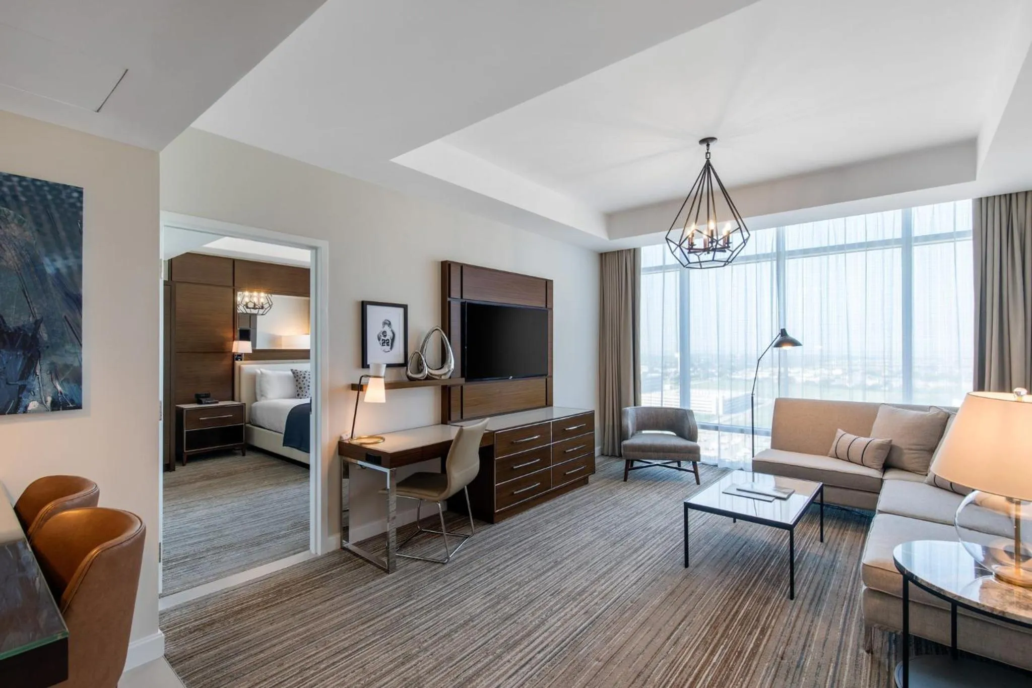 Photo of the whole room in Omni Frisco at The Star