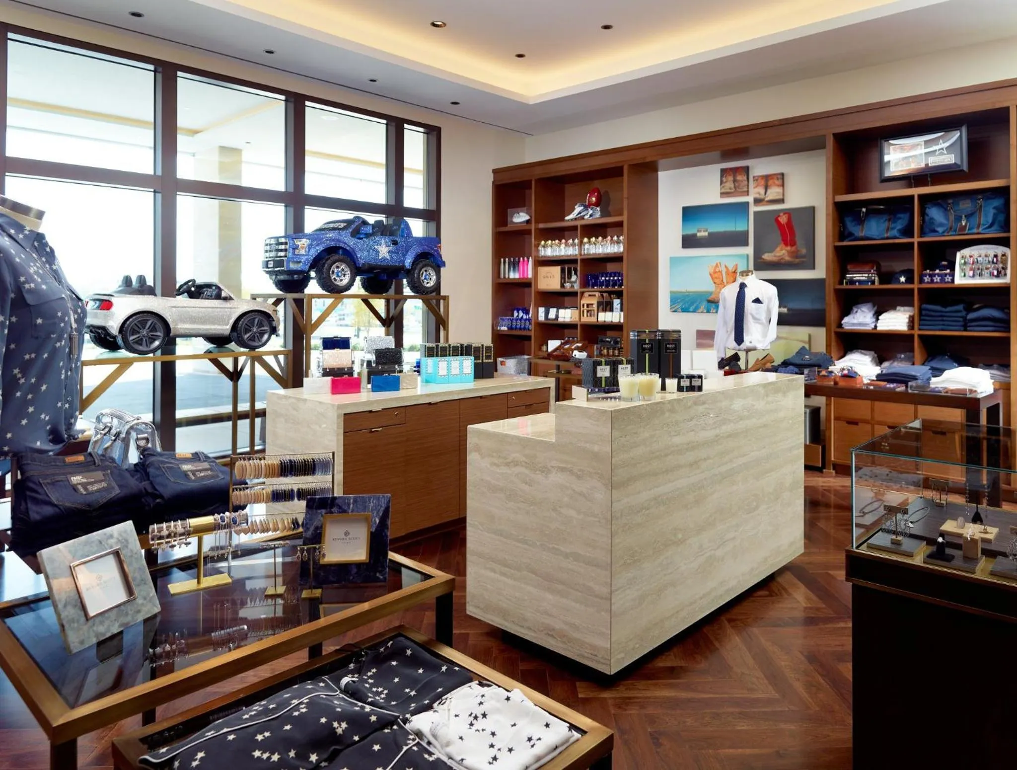 Shopping Area in Omni Frisco at The Star