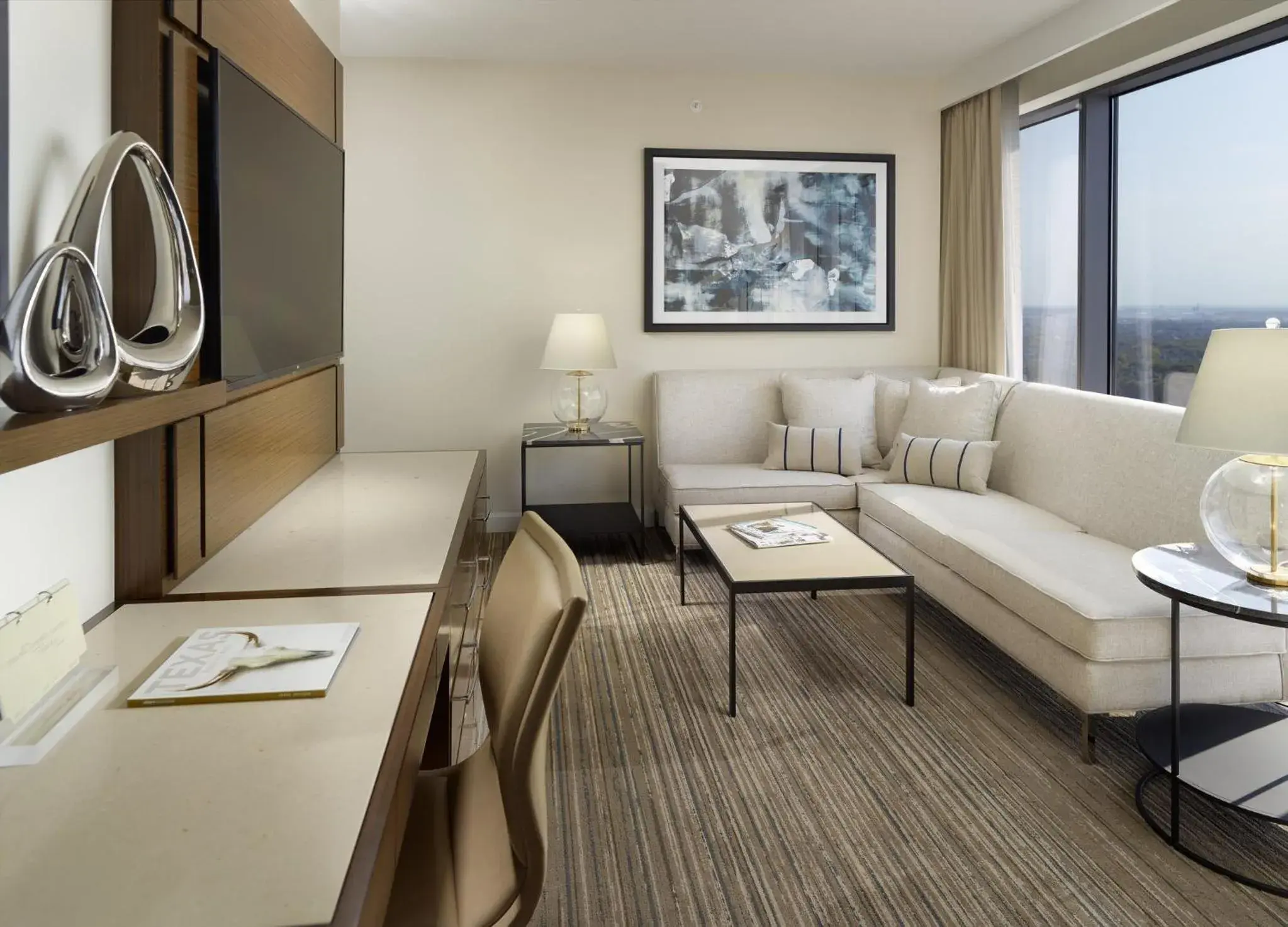 Photo of the whole room, Bed in Omni Frisco at The Star Photo of the whole room, Bed in Omni Frisco at The Star