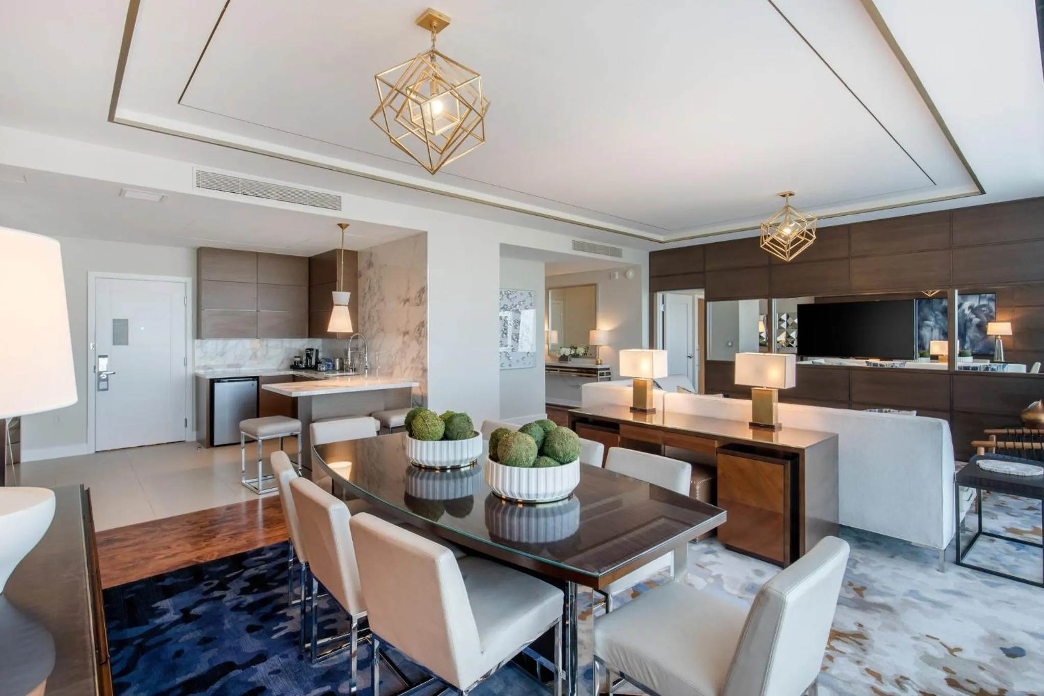 Photo of the whole room in Omni Frisco at The Star