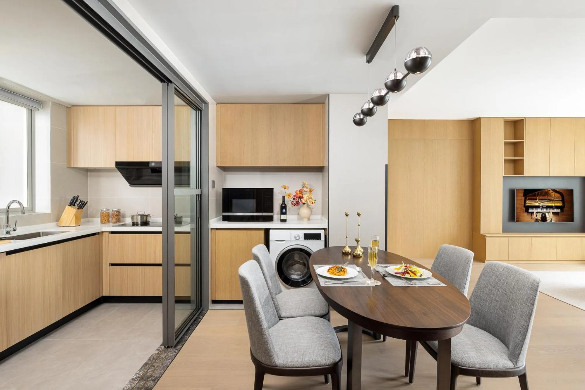 Living room in Ascott Guangzhou