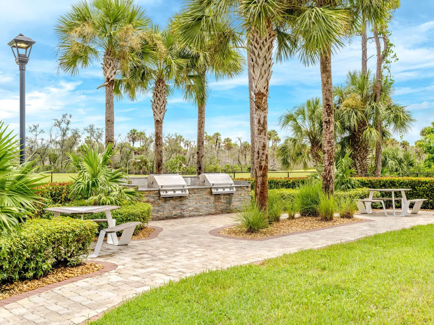 BBQ facilities in Hyatt Vacation Club at Coconut Cove