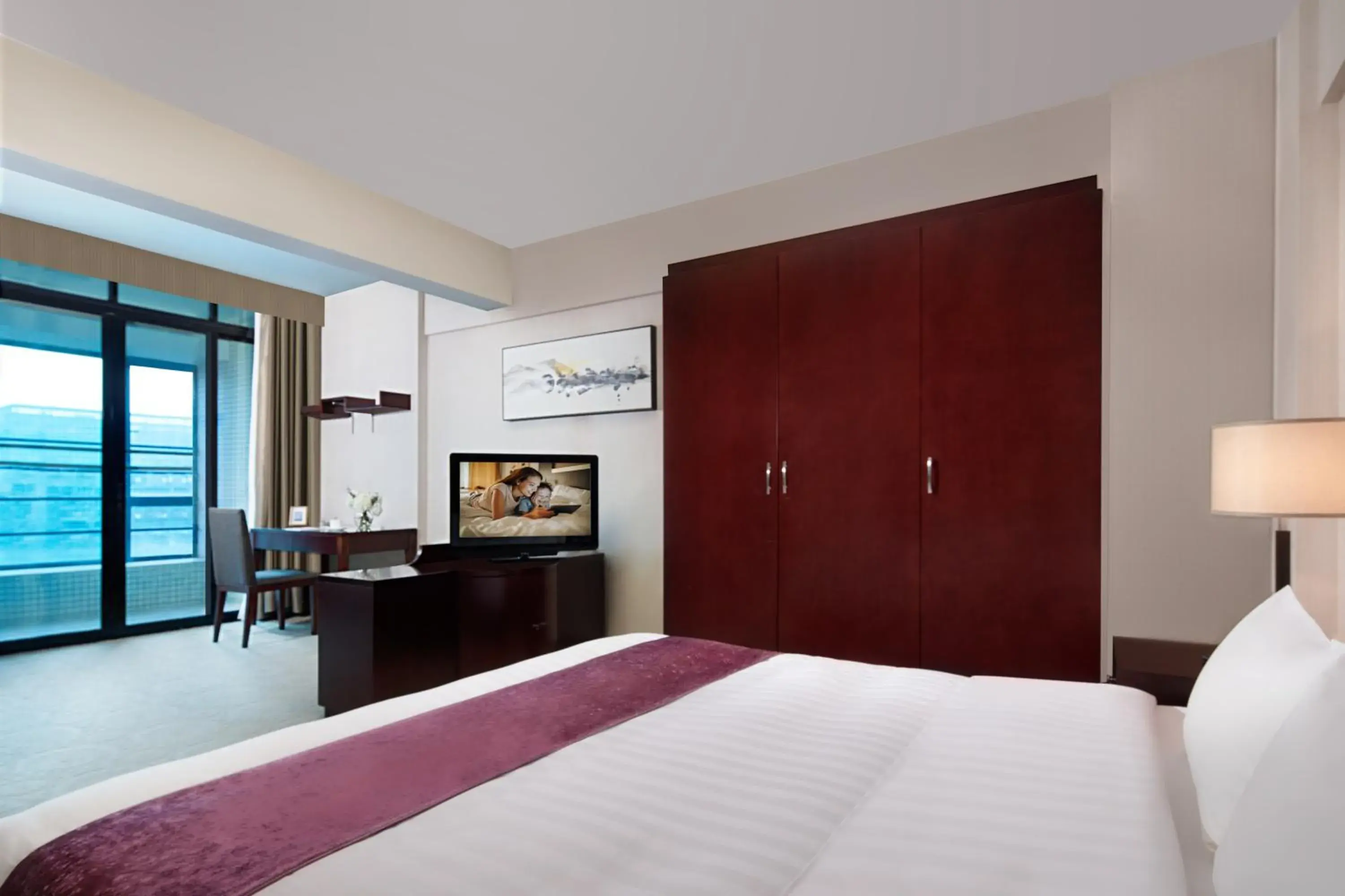 Bed in Springdale Serviced Residence Guangzhou