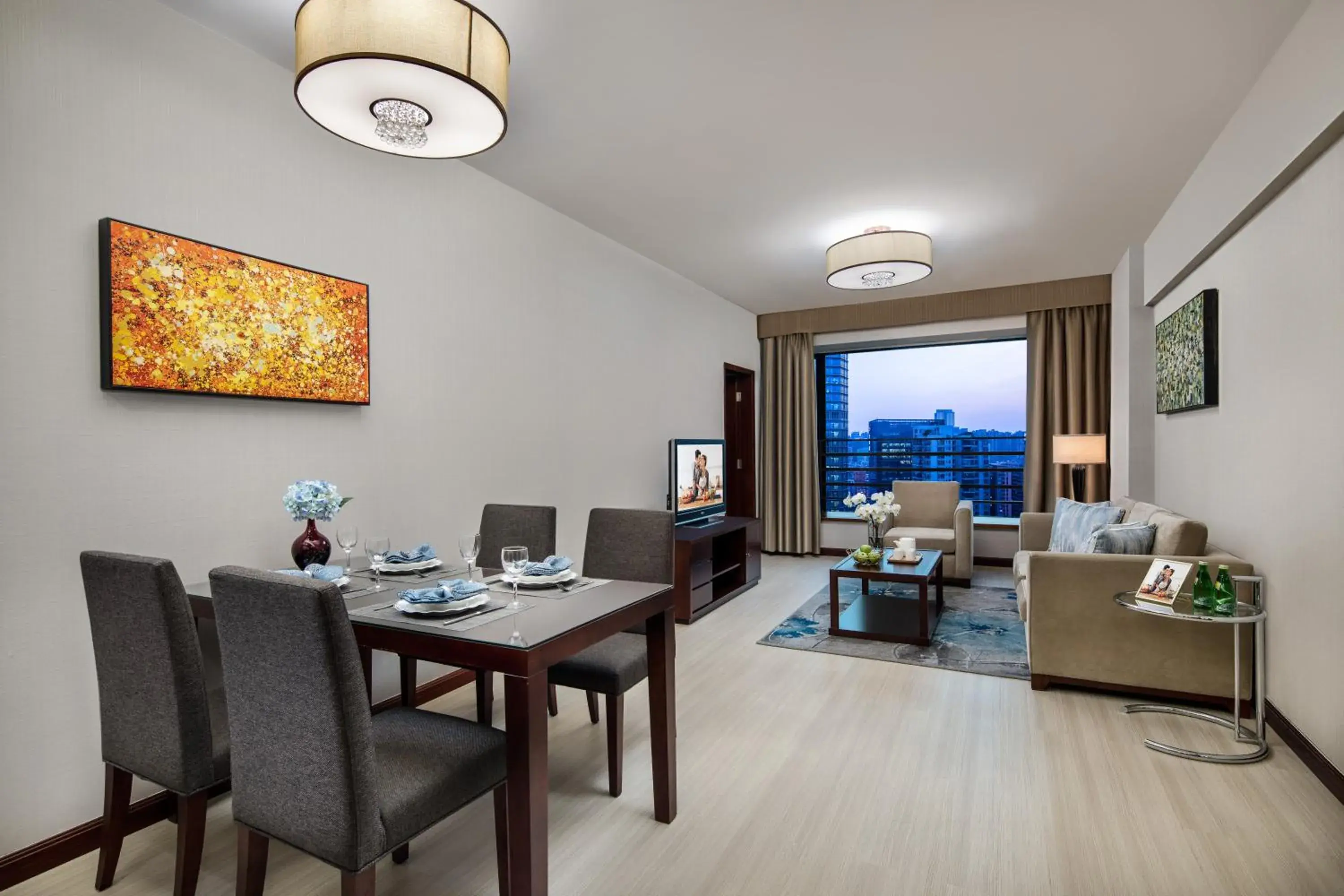 Living room in Springdale Serviced Residence Guangzhou