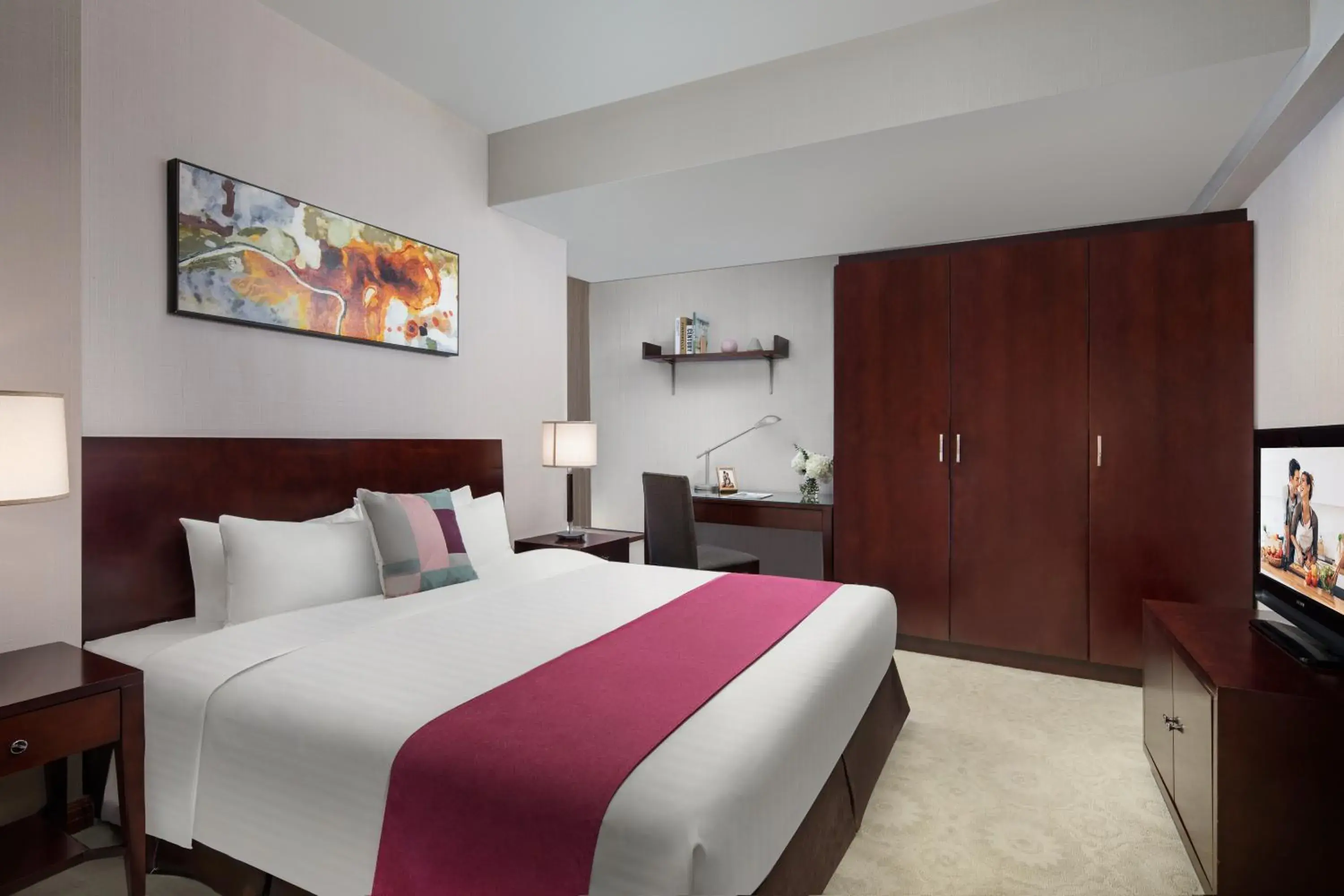 Bed in Springdale Serviced Residence Guangzhou