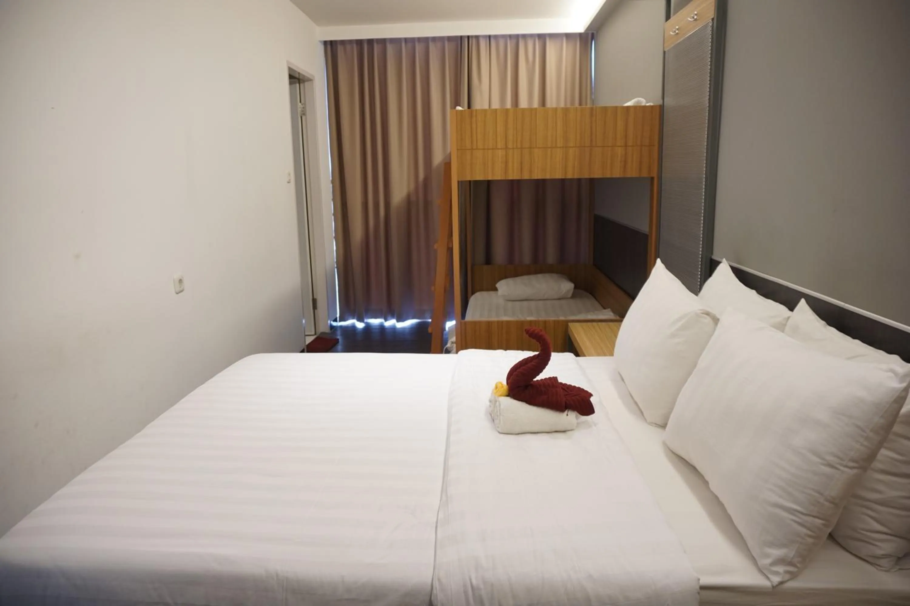 Bedroom, Bed in HOTEL PANTES SIMPANG LIMA SEMARANG