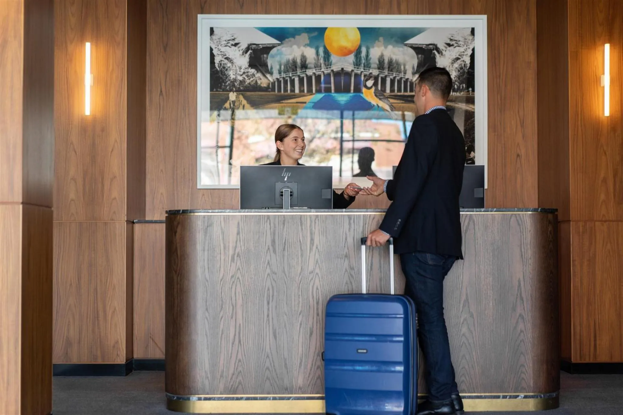 Staff in The Gem Hotel