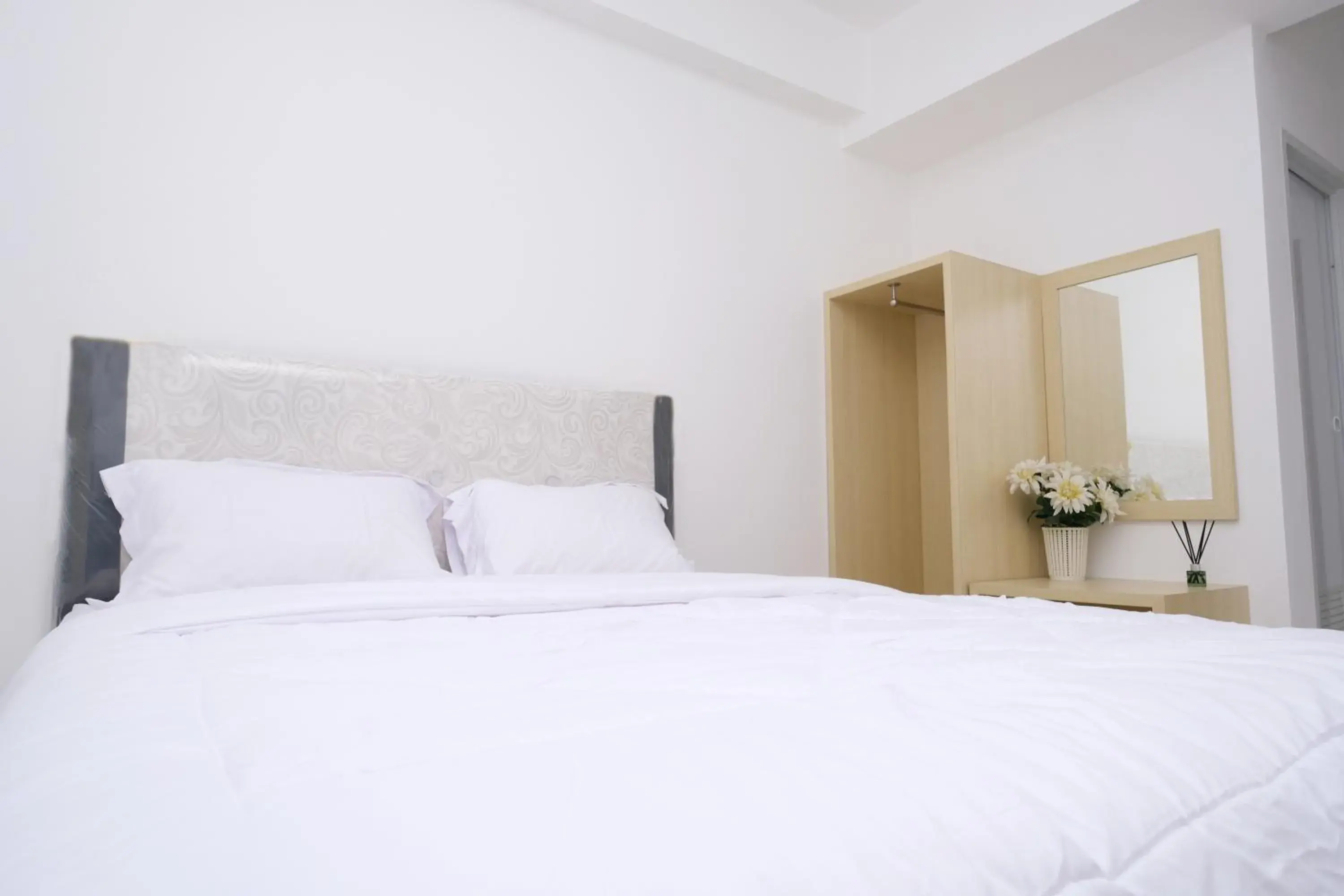 Bedroom, Bed in Apartemen Gunung Putri Square by Sirooms Bedroom, Bed in Apartemen Gunung Putri Square by Sirooms