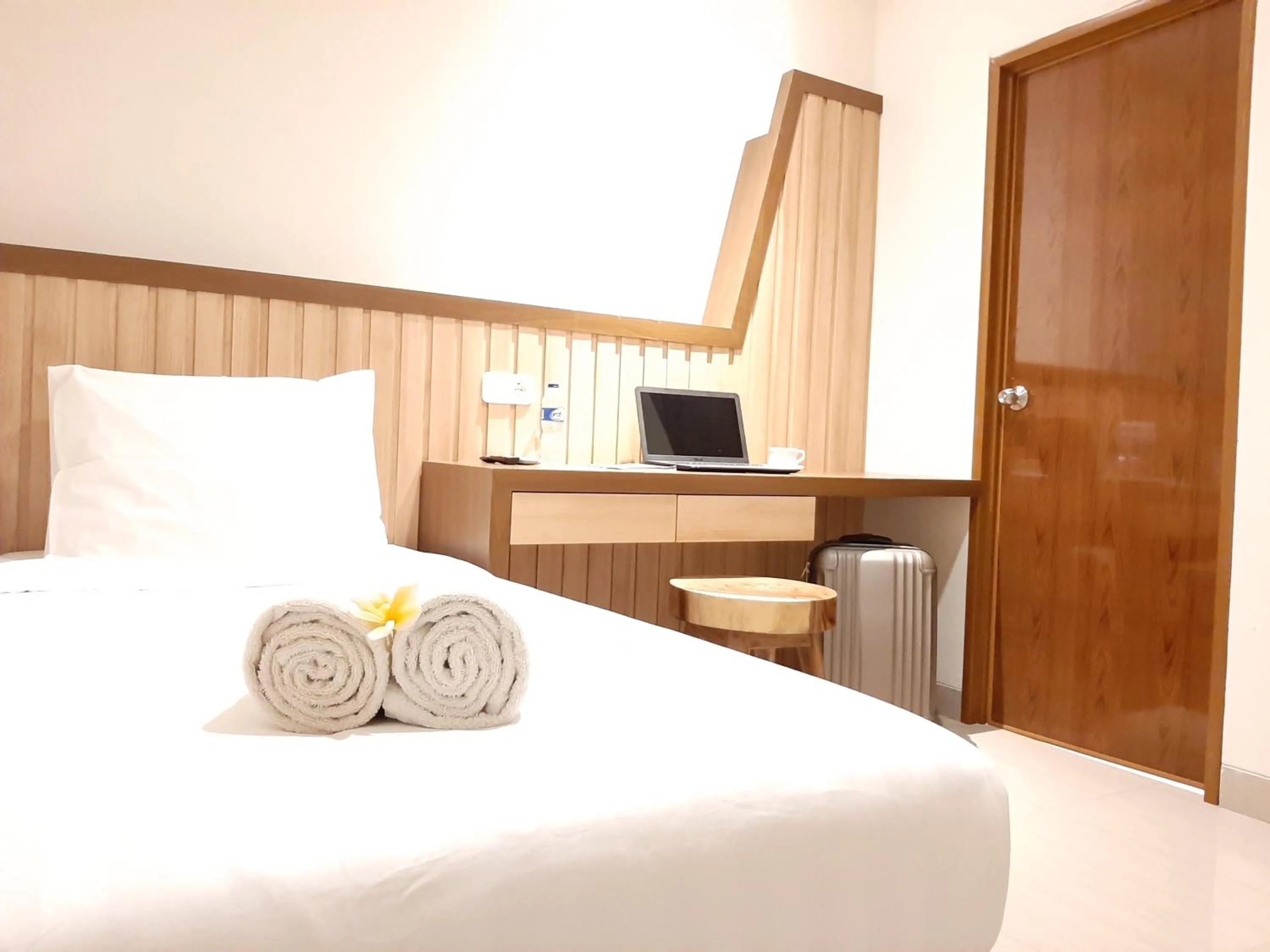 Bed in Hotel Pantes Kota Lama Semarang