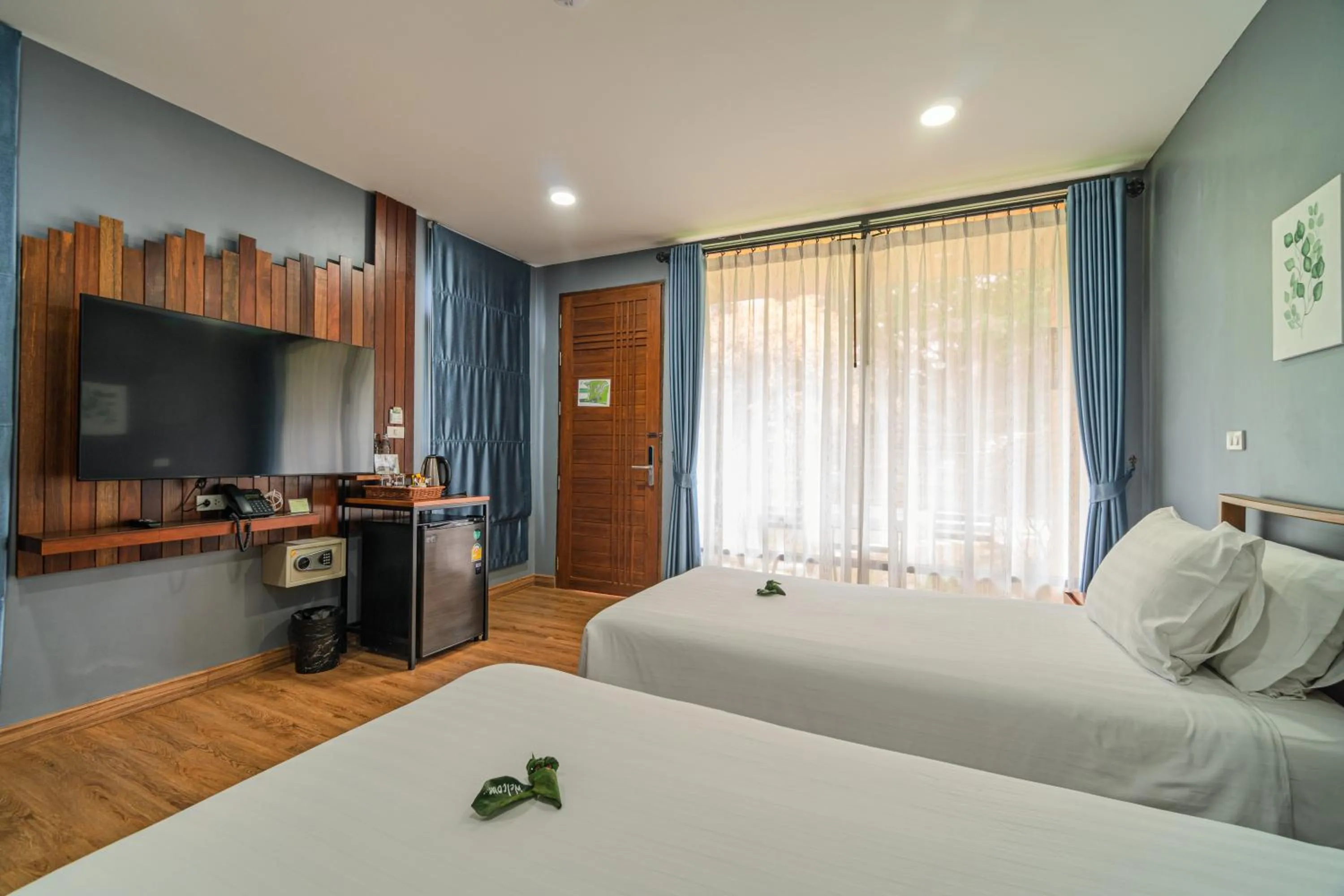 Bed in The Tree Riverside Resort Kaeng Krachan