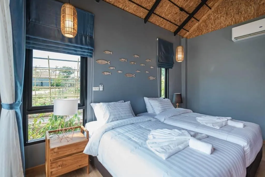 Bed in The Tree Riverside Resort Kaeng Krachan