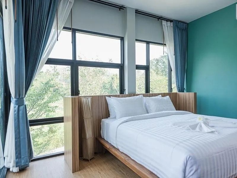 Bedroom, Bed in The Tree Riverside Resort Kaeng Krachan