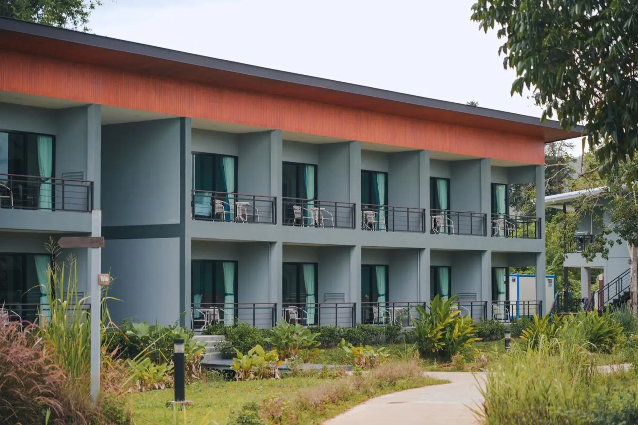 Property building in The Tree Riverside Resort Kaeng Krachan Property building in The Tree Riverside Resort Kaeng Krachan