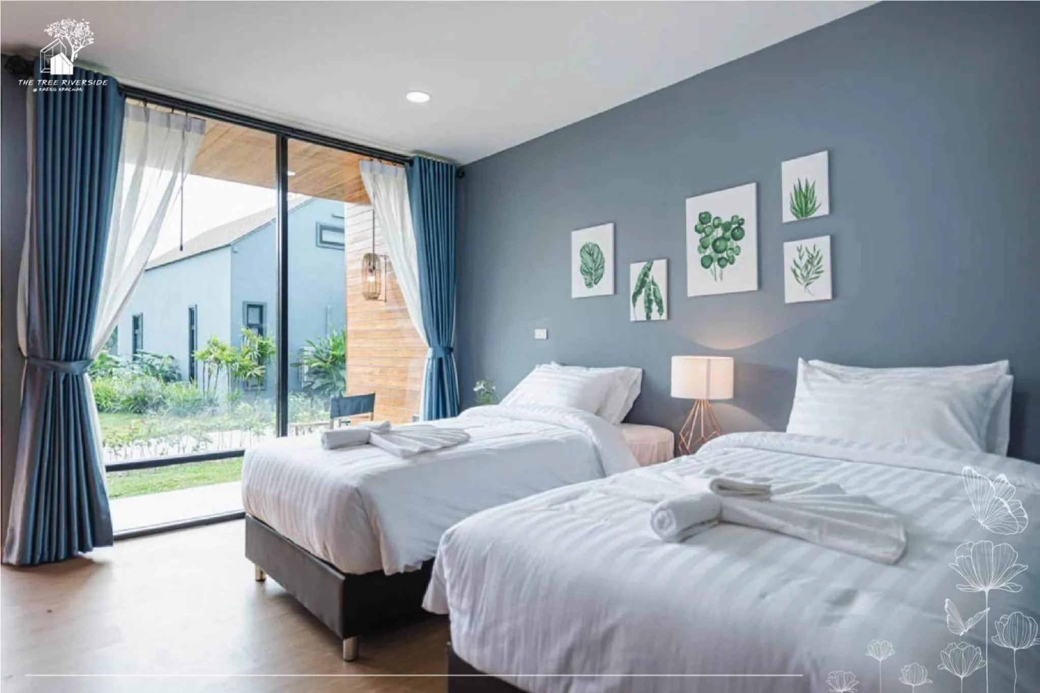 Bedroom, Bed in The Tree Riverside Resort Kaeng Krachan