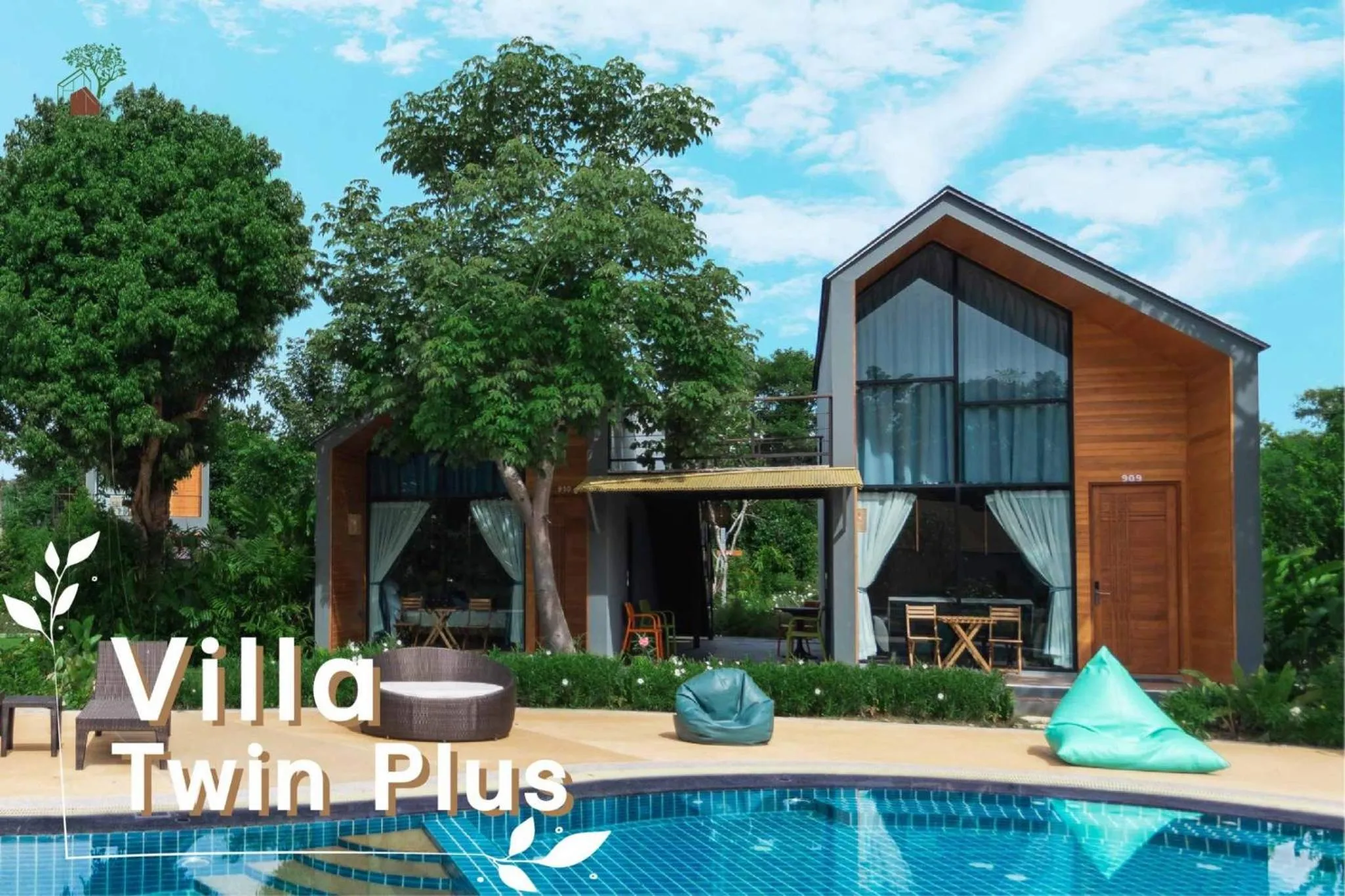 Swimming pool in The Tree Riverside Resort Kaeng Krachan