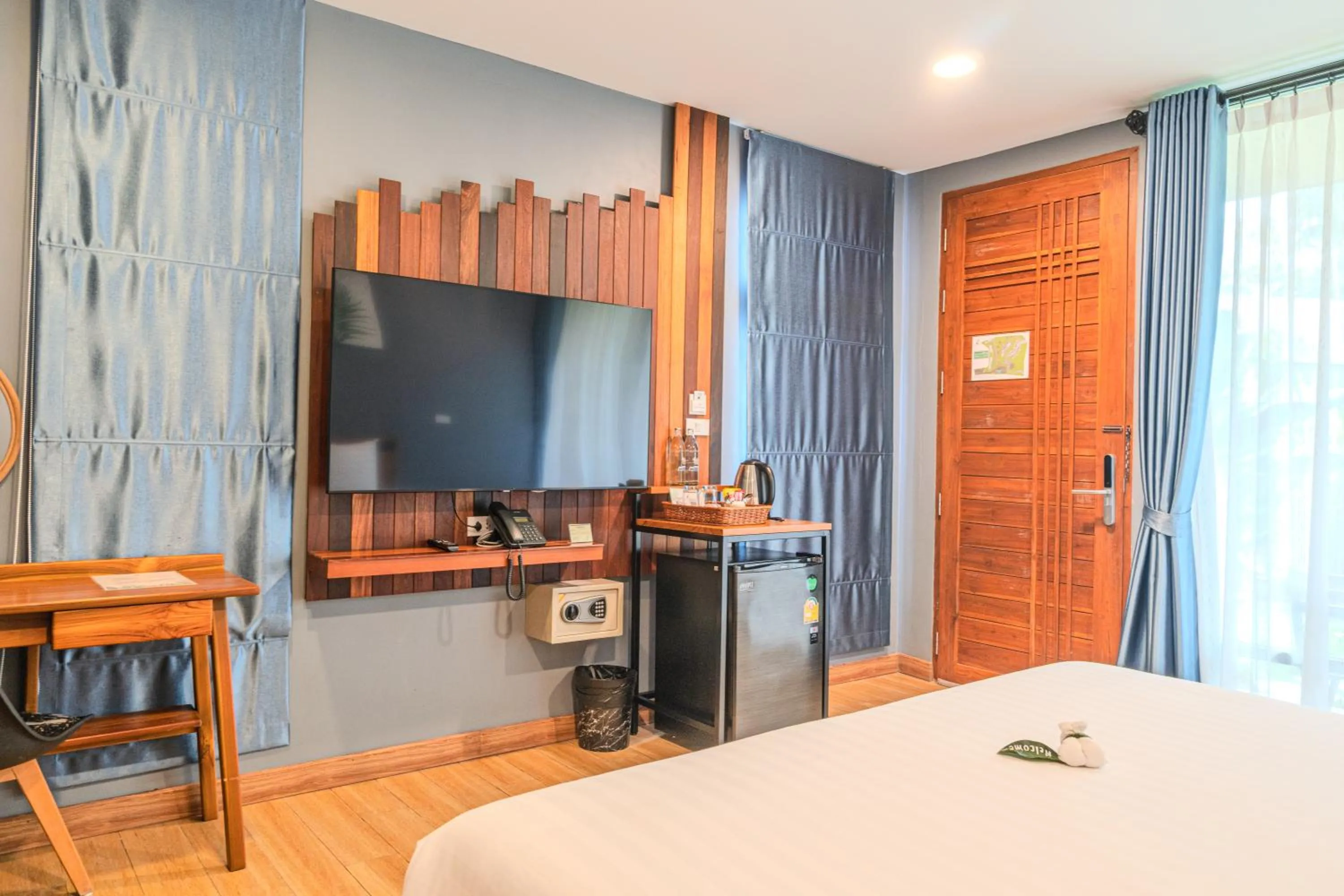 Bed in The Tree Riverside Resort Kaeng Krachan