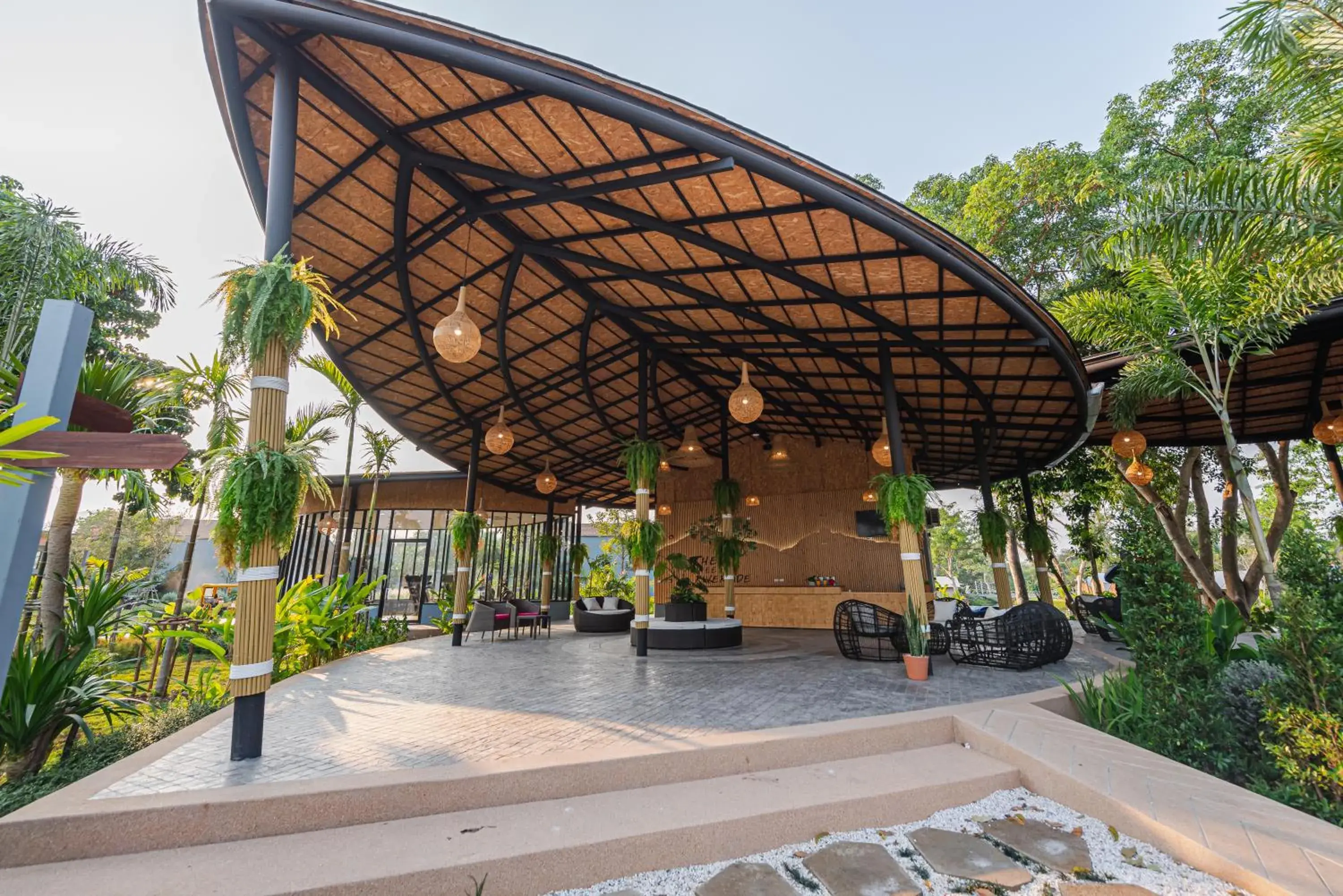 Lobby or reception in The Tree Riverside Resort Kaeng Krachan Lobby or reception in The Tree Riverside Resort Kaeng Krachan
