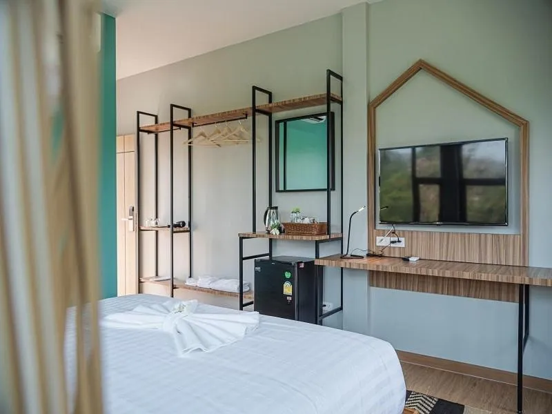 Bedroom, Bed in The Tree Riverside Resort Kaeng Krachan