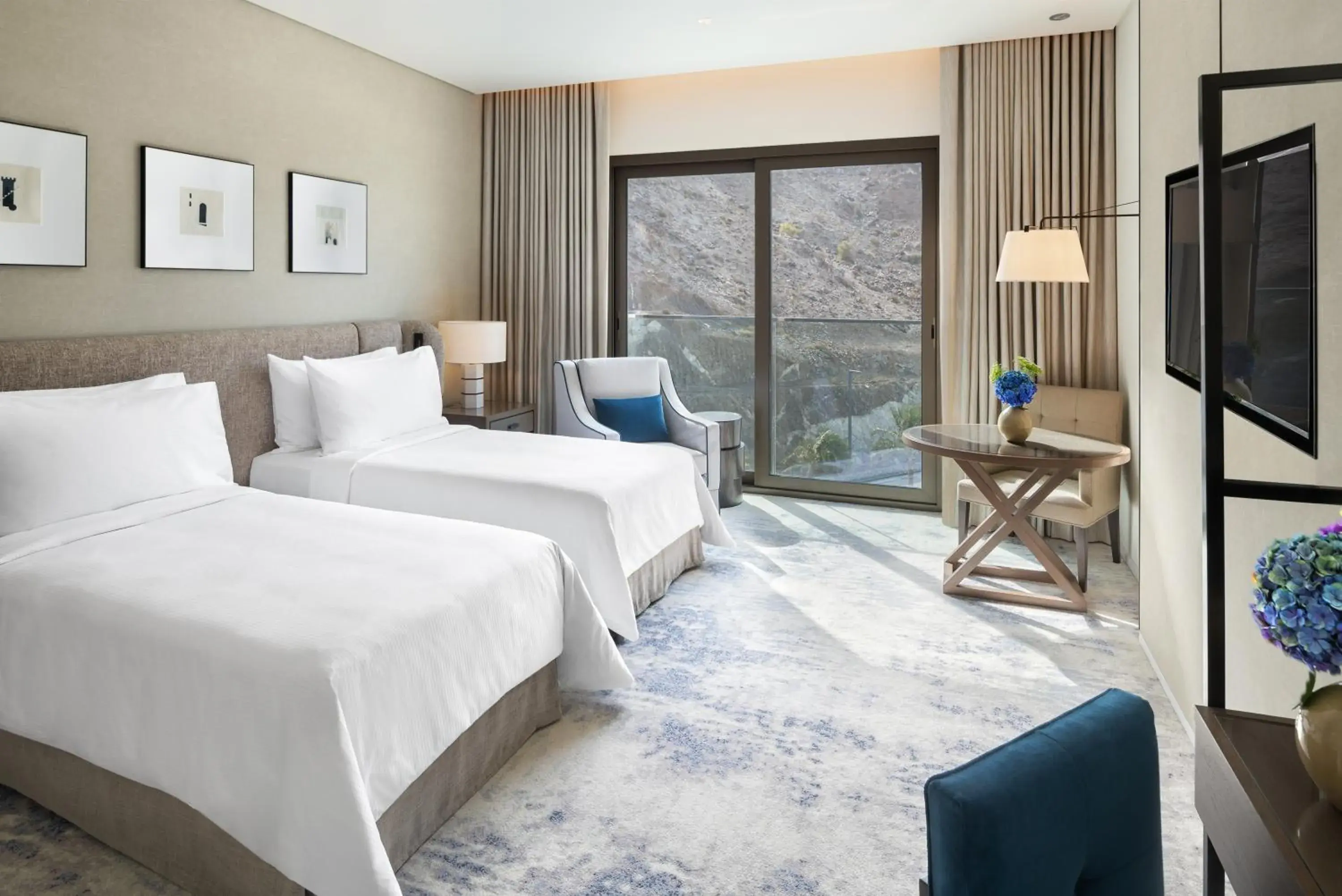 Bedroom, Bed in Address Beach Resort Fujairah Bedroom, Bed in Address Beach Resort Fujairah